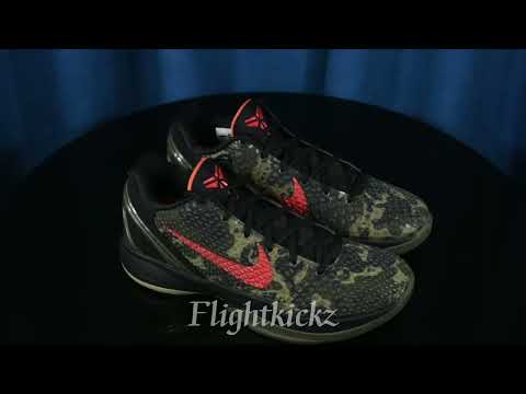 Nike Zoom Kobe 6 Protro Talian Camo 2024 (Ln5 A1)
