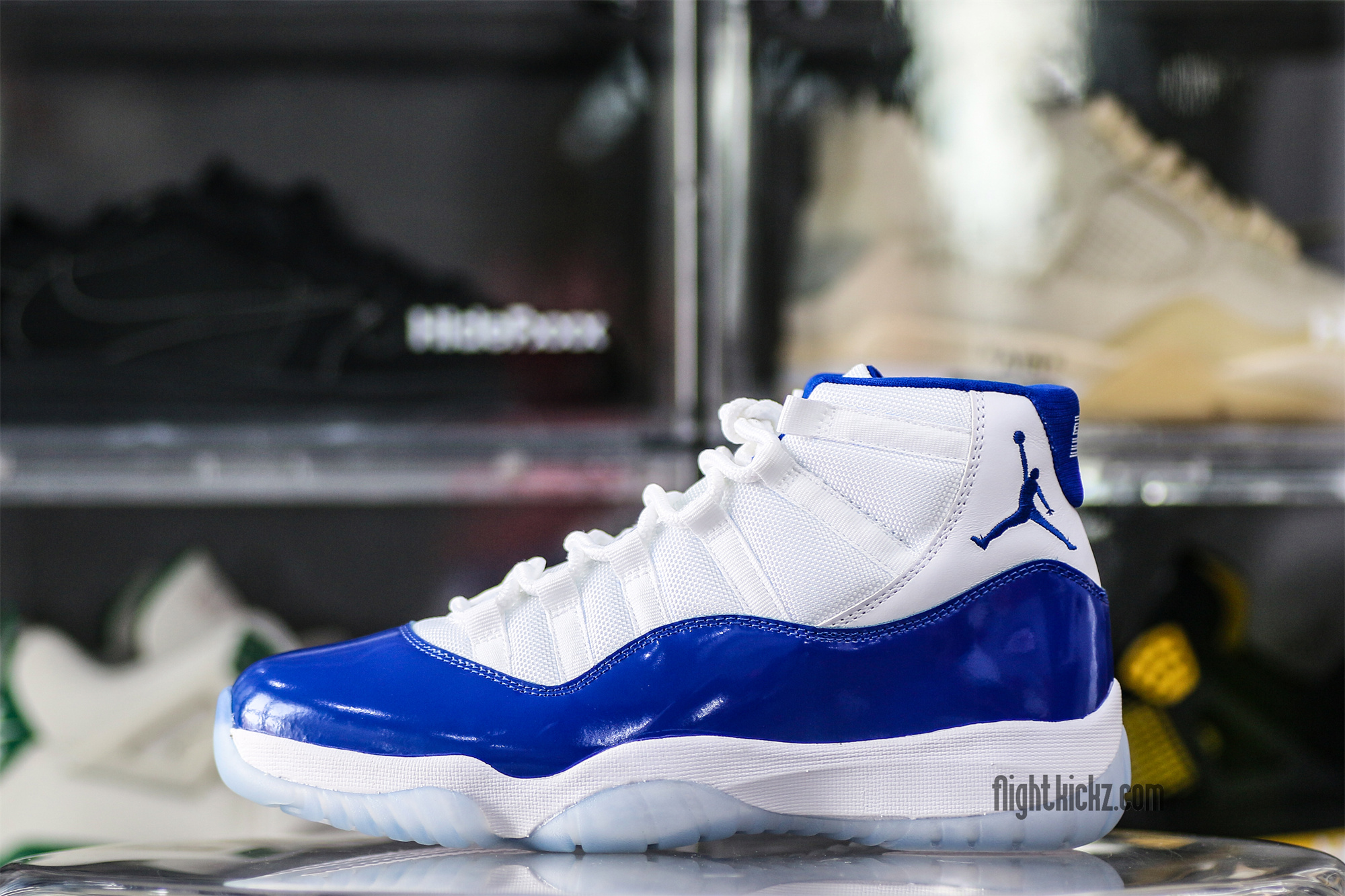 Air Jordan 11 Retro Concord Sketch White Royal Blue Oxidized