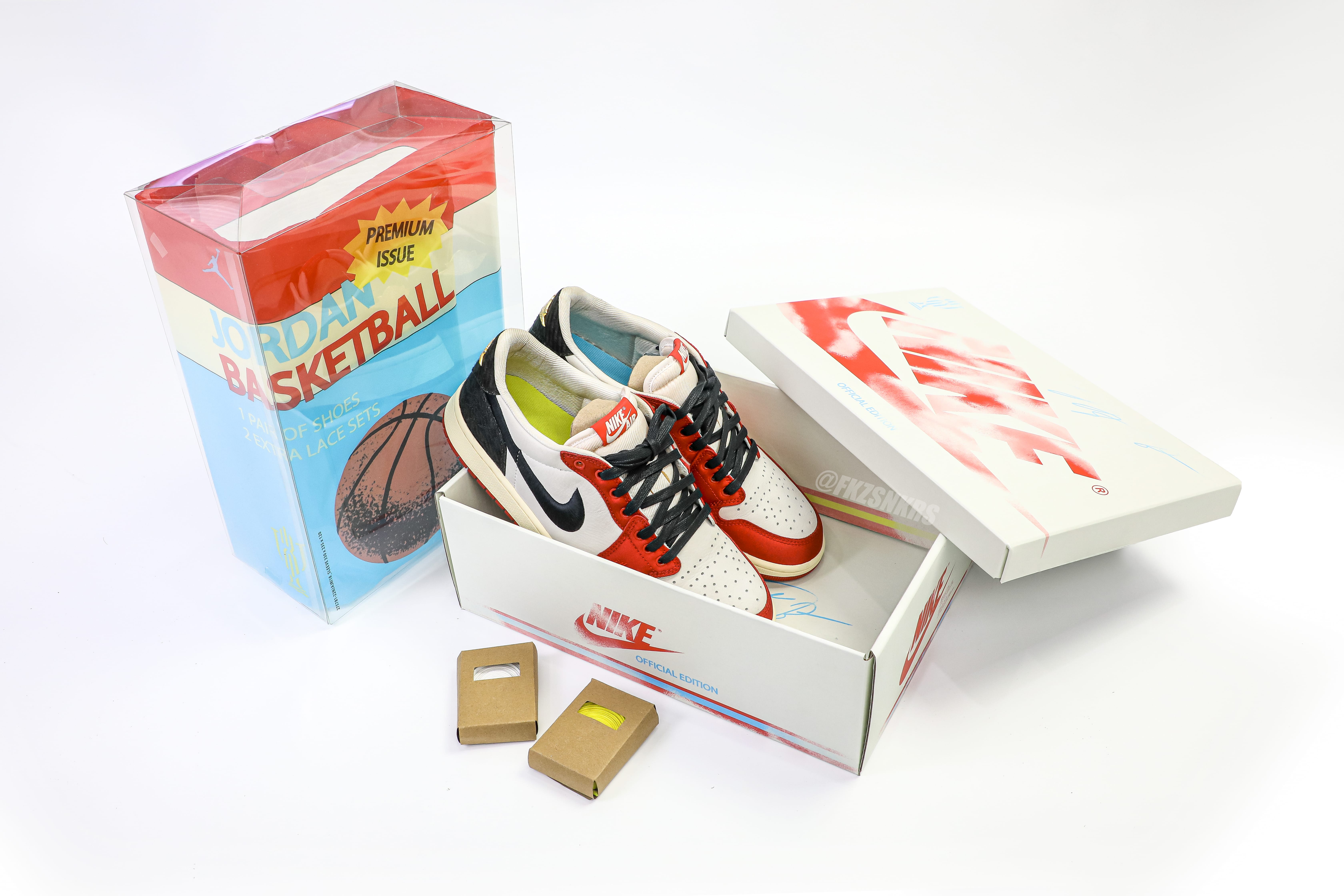 Trophy Room X Air Jordan 1 Retro Low OG SP Away 2024(LN5 A1 Batch)