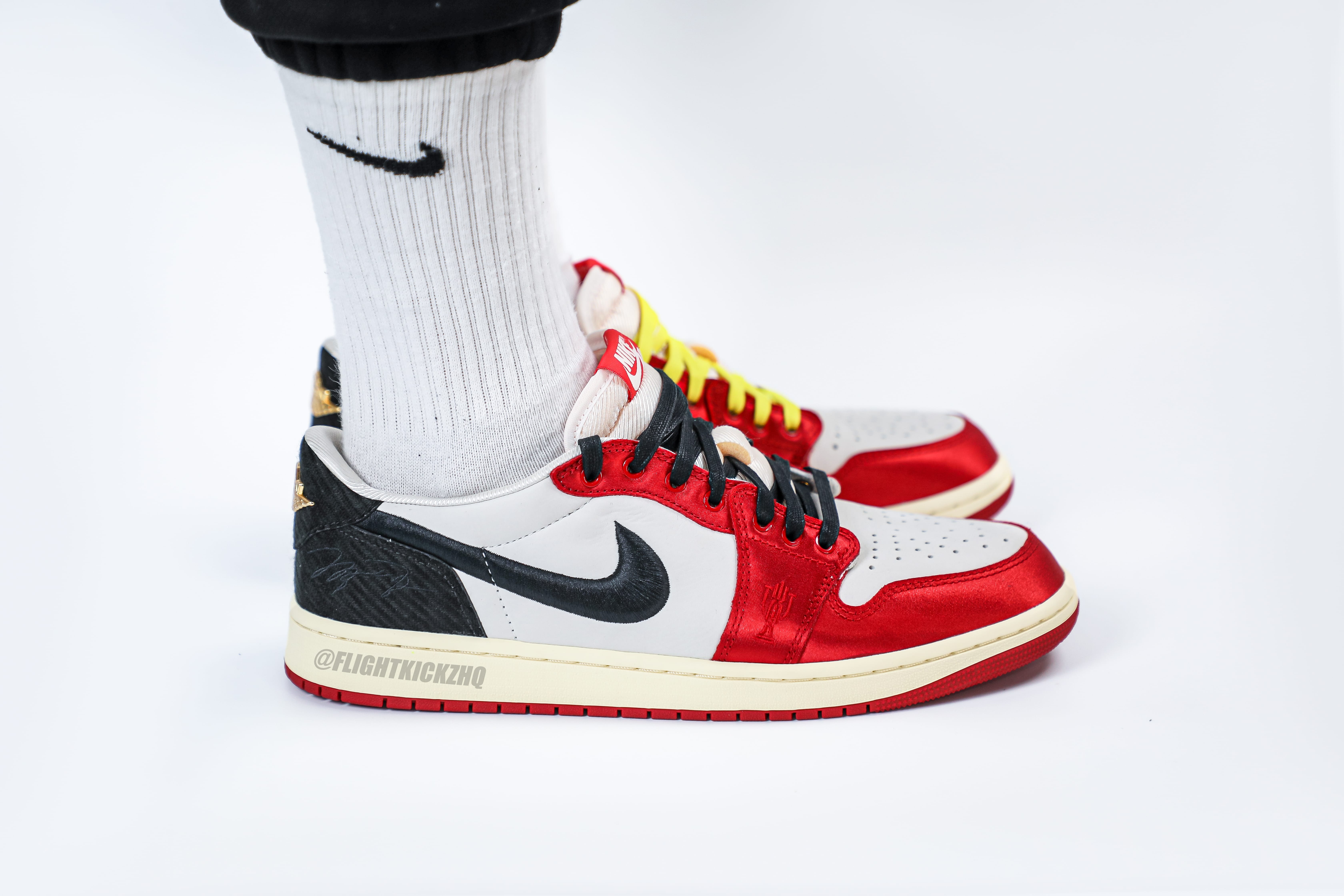 Trophy Room X Air Jordan 1 Retro Low OG SP Away 2024(LN5 A1 Batch)
