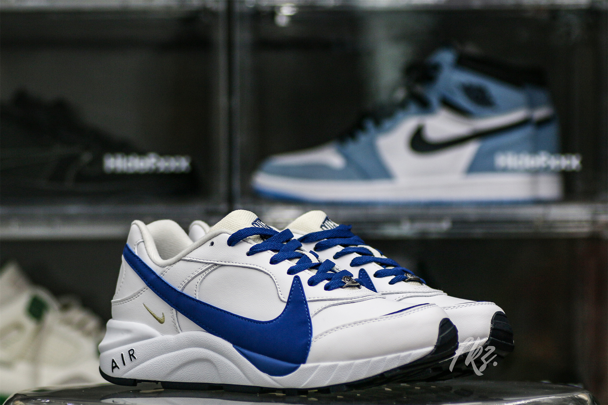 Nike Air Grudge Leather White Blue