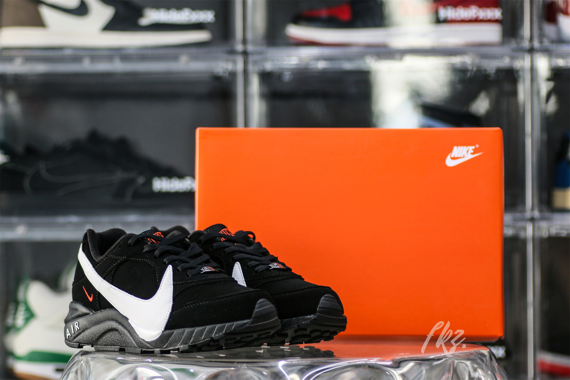 Nike Air Grudge Leather Black White