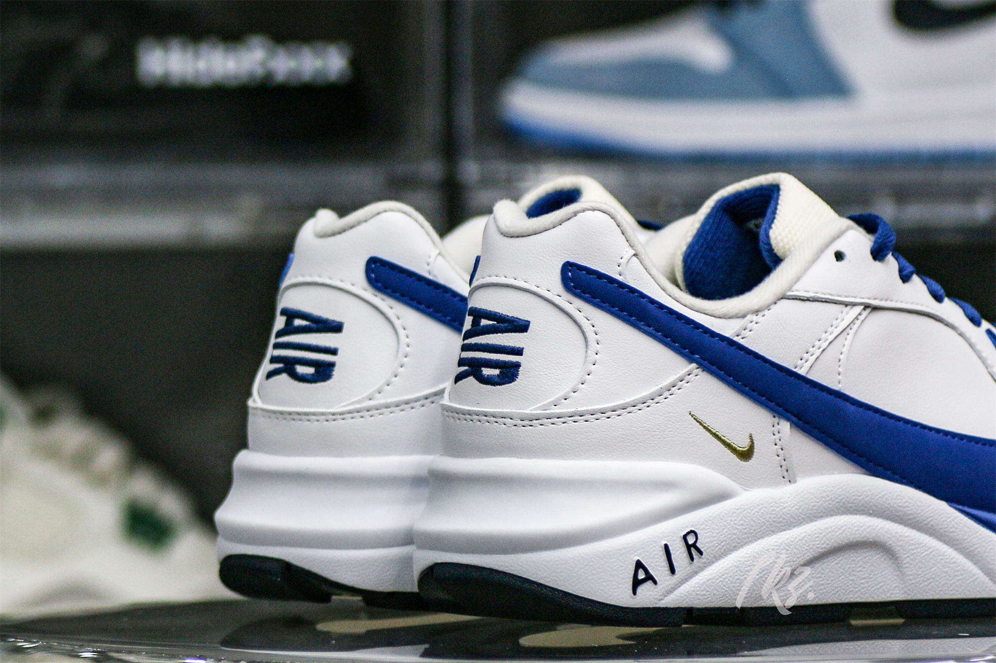 Nike Air Grudge Leather White Blue