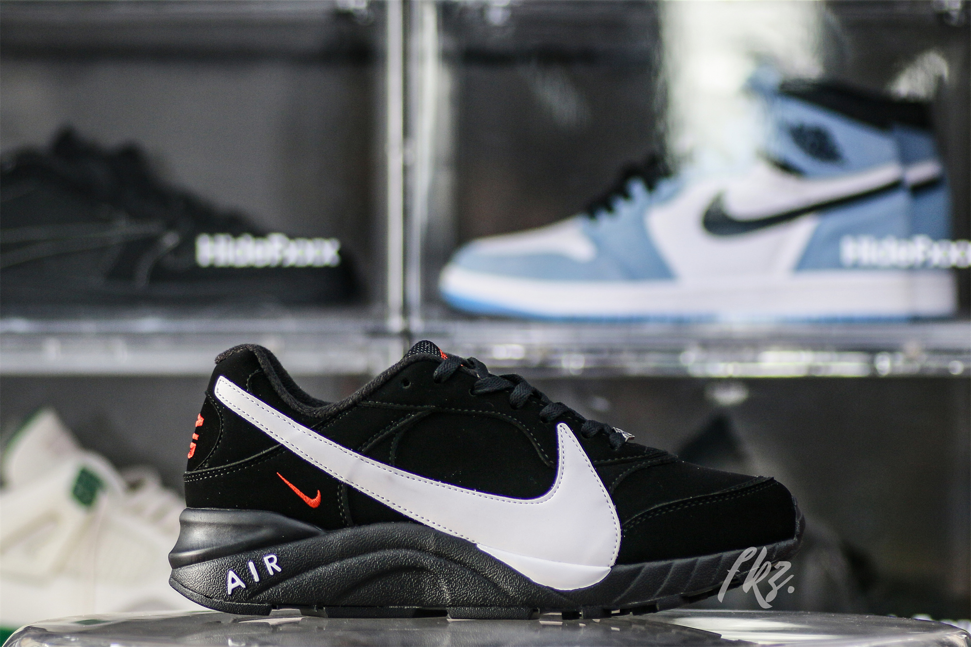 Nike Air Grudge Leather Black White