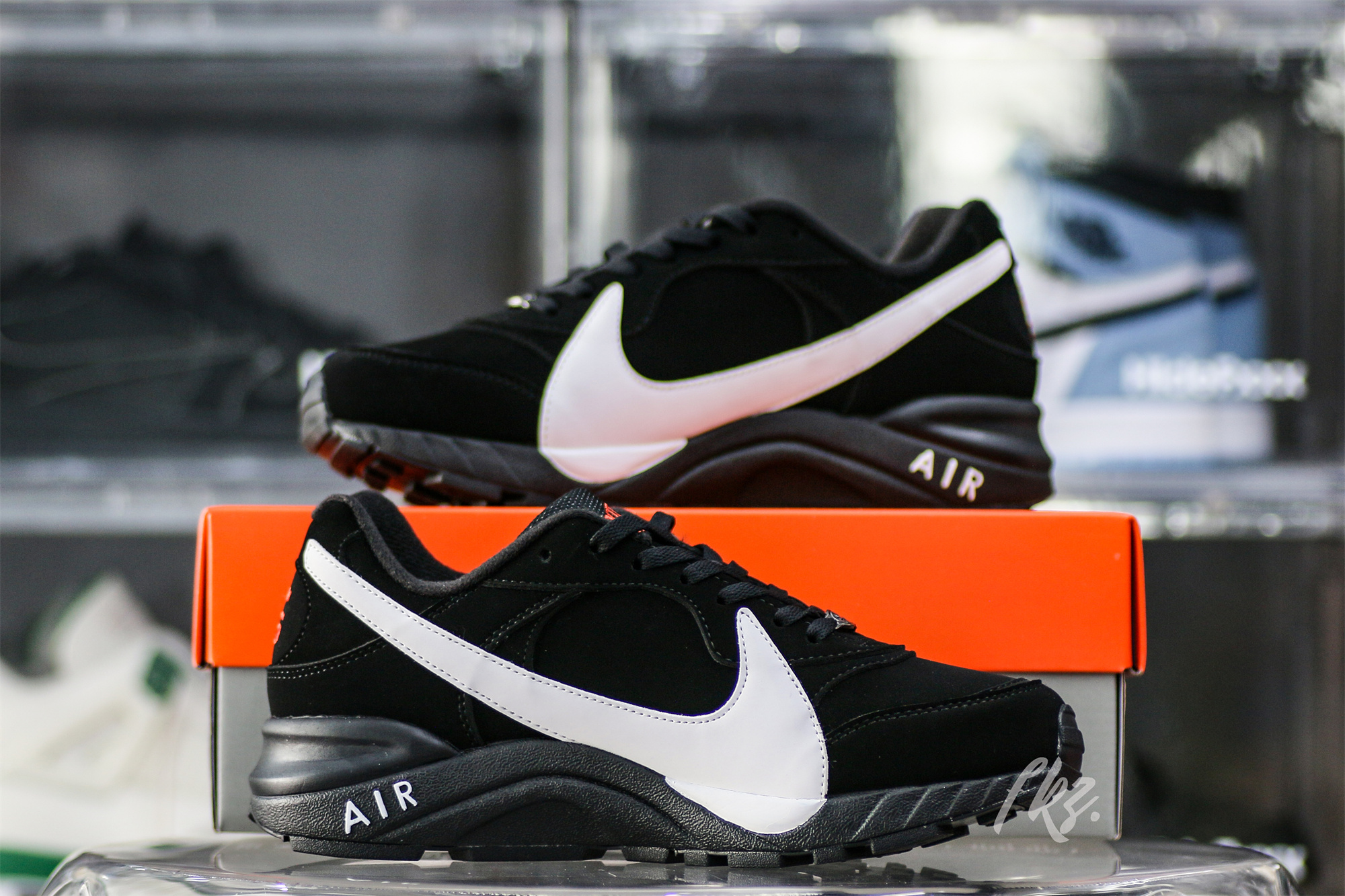 Nike Air Grudge Leather Black White