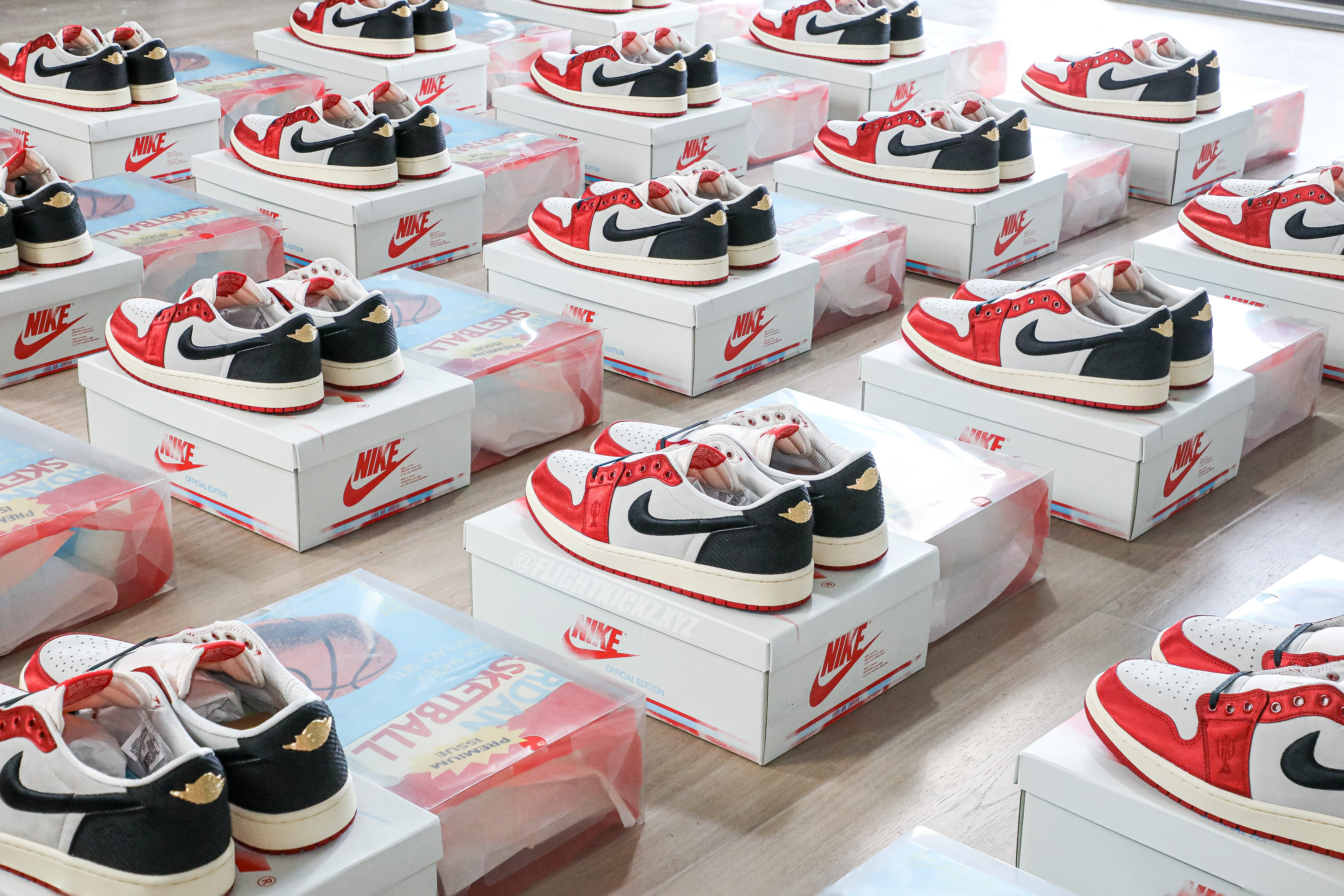 Trophy Room X Air Jordan 1 Retro Low OG SP Away 2024(LN5 A1 Batch)