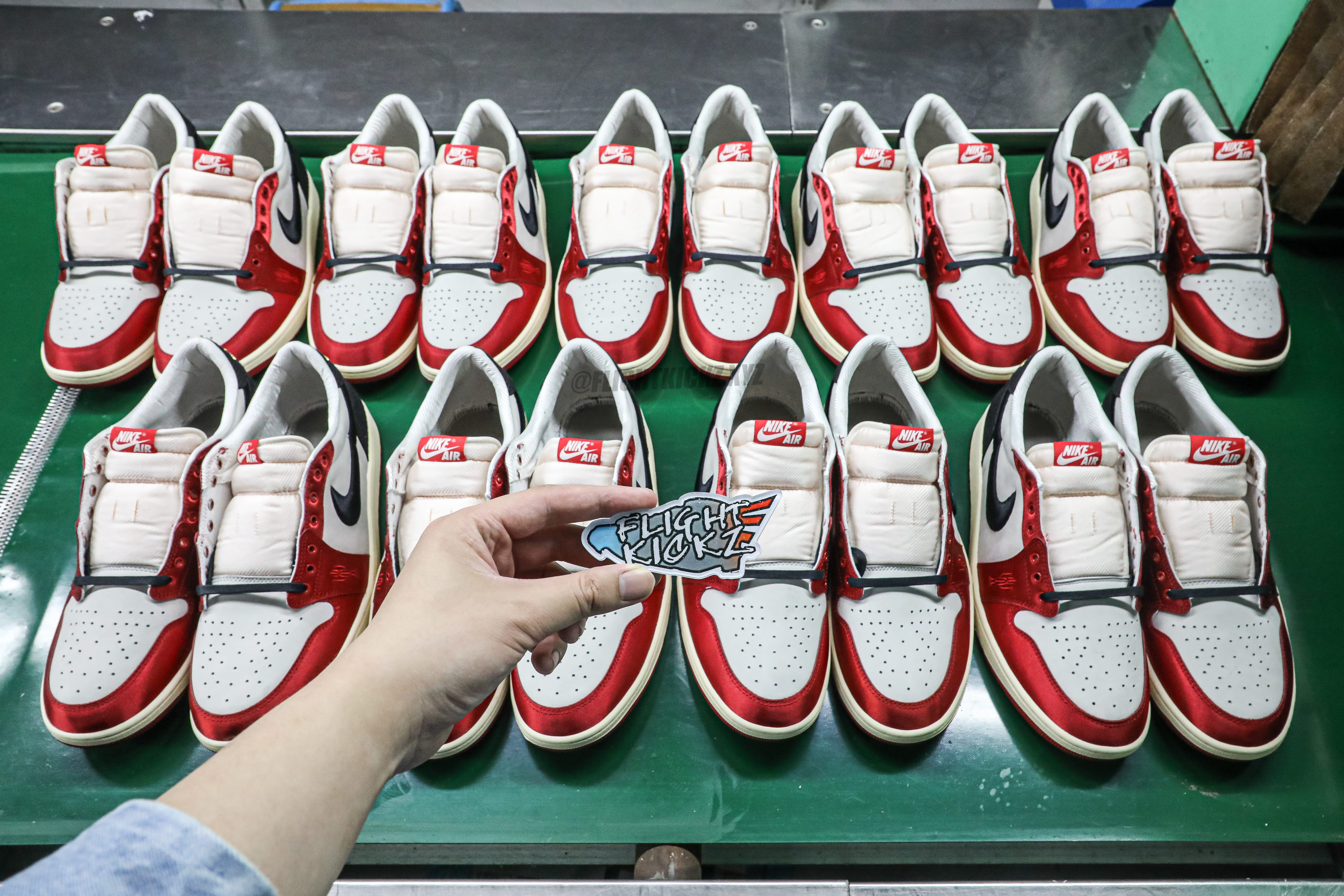 Trophy Room X Air Jordan 1 Retro Low OG SP Away 2024(LN5 A1 Batch)