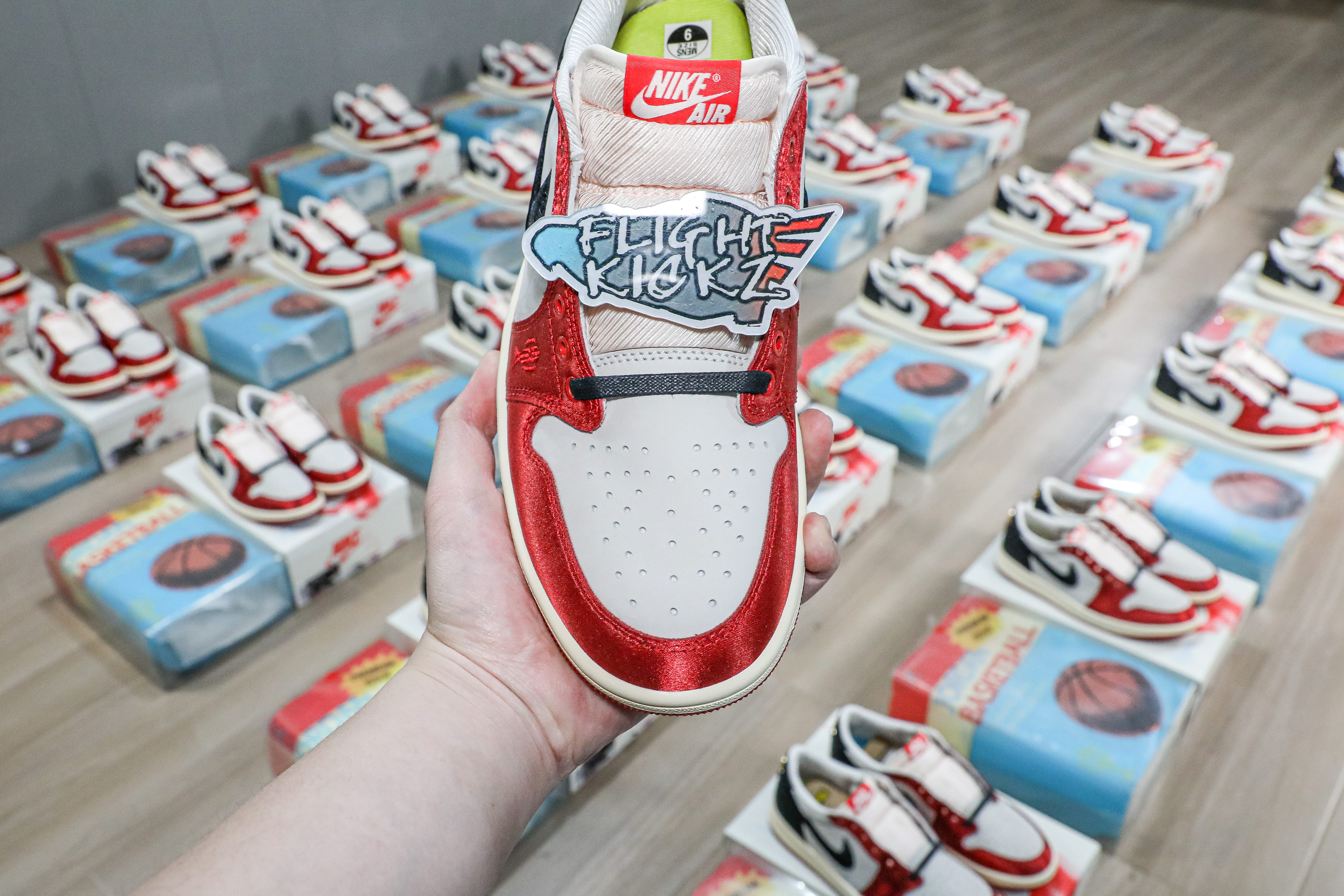 Trophy Room X Air Jordan 1 Retro Low OG SP Away 2024(LN5 A1 Batch)
