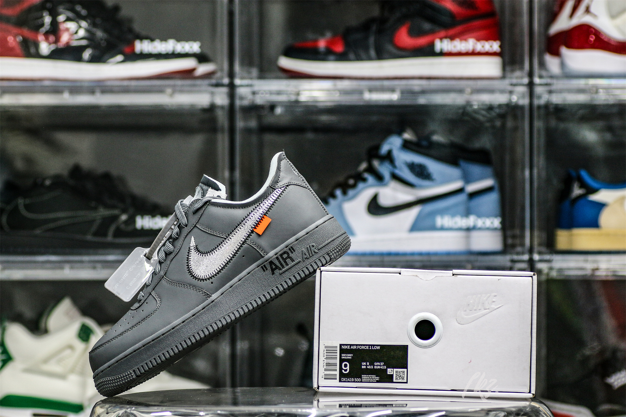 Off-White x Nike Air Force 1 Low Ghost Grey