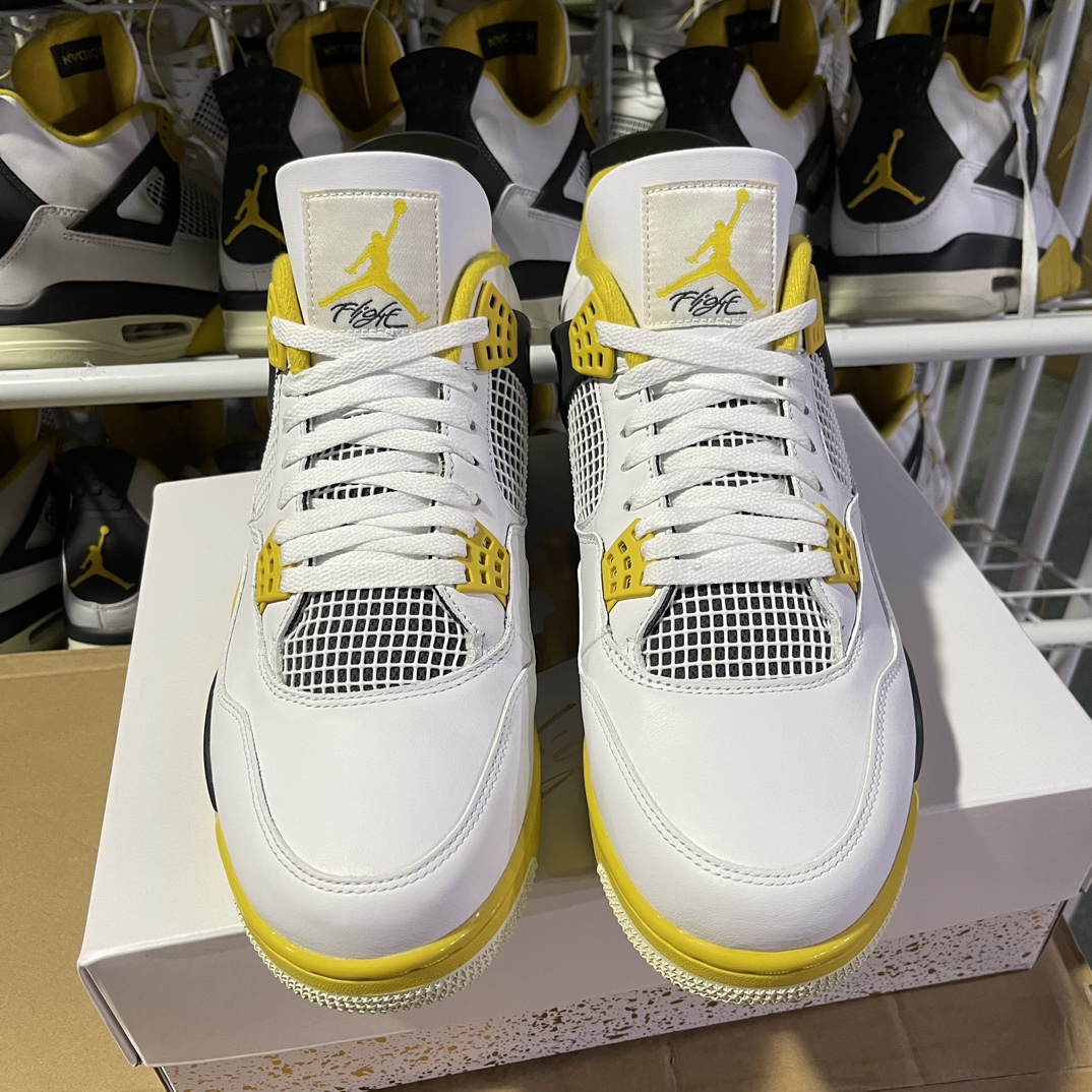 Air Jordan 4 “Vivid Sulfur” 2024 (Ln5 A1)