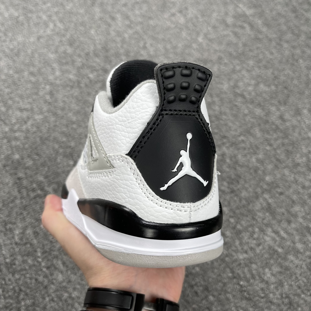 Air Jordan 4 Black Military Kid