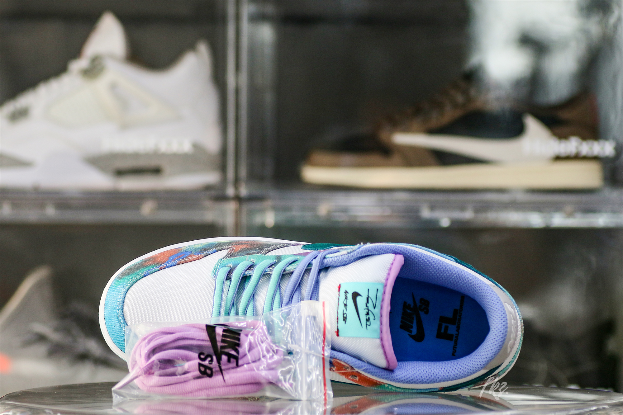 Nike SB Dunk Low Futura Laboratories Bleached Aqua