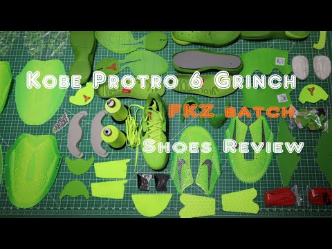 Nike Zoom Kobe 6 Protro “Grinch” 2020 (Up to Size 14)(A1 Batch)