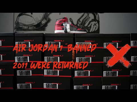 Air Jordan 1 OG Banned/Bred 2011 (LN5 A1 ,Deadstock,with tiny Flaws)