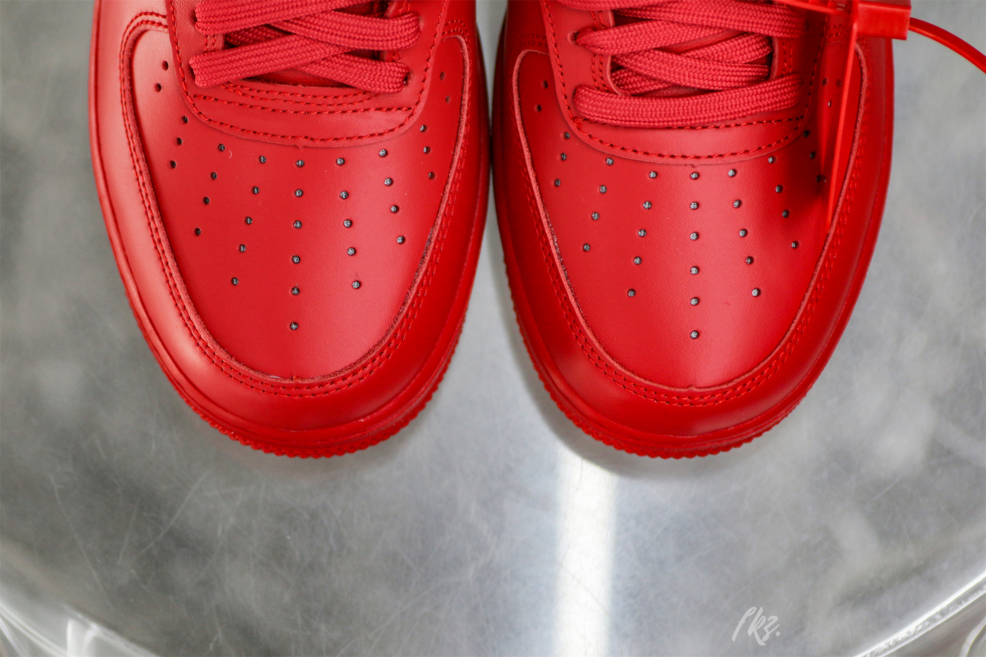 Nike Off-White Air Force 1 AF1 University Red