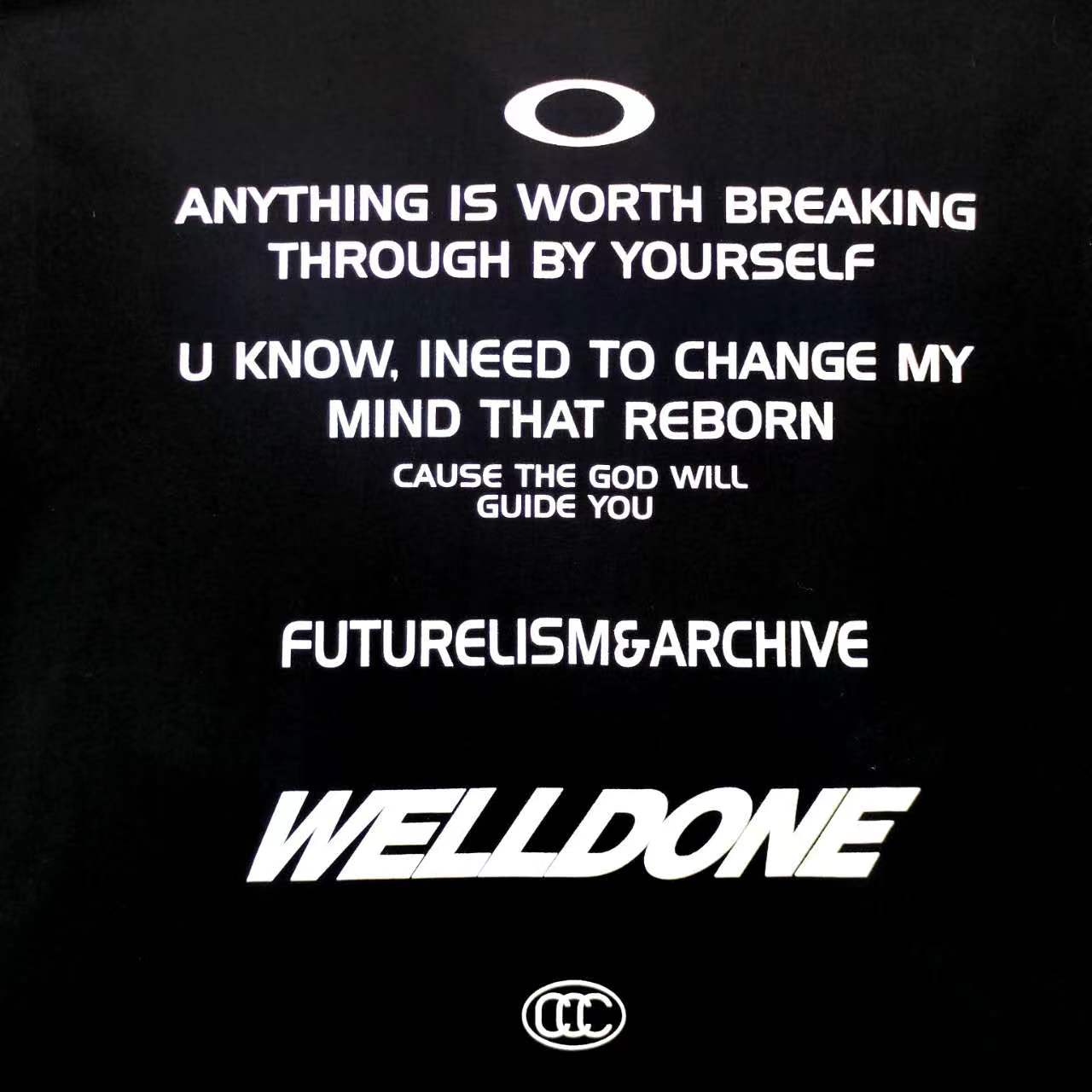 WE11D0NETRACK FUTURELISM&ARCHIVE T-Shirt