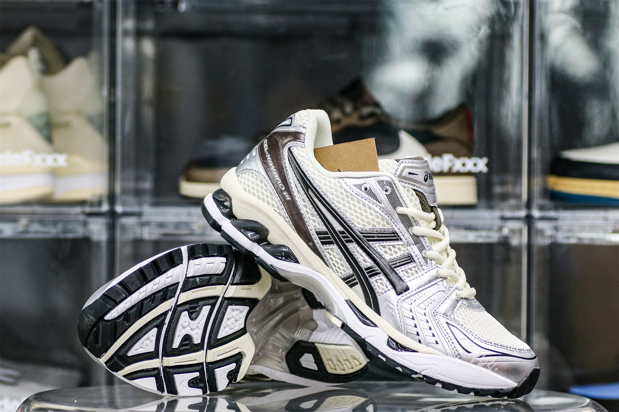 Gel Kayano 14 Silver Cream 2023