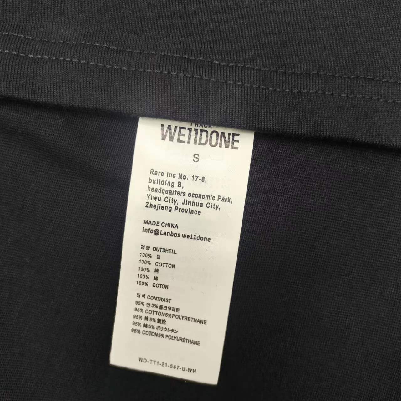 WE11D0NETRACK FUTURELISM&ARCHIVE T-Shirt