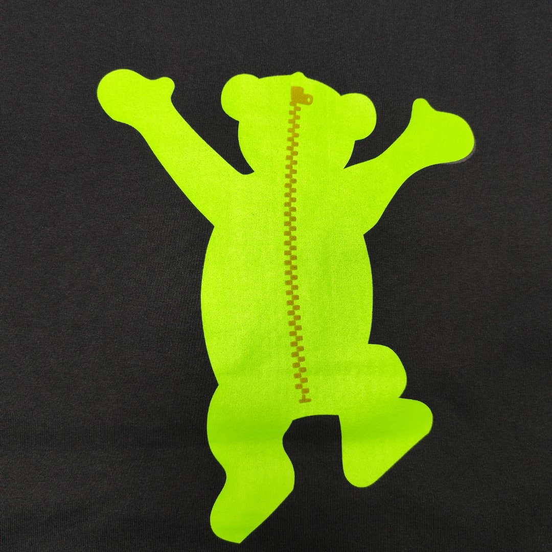 WE11D0NE Classic Flocked Teddy Bear T-Shirt