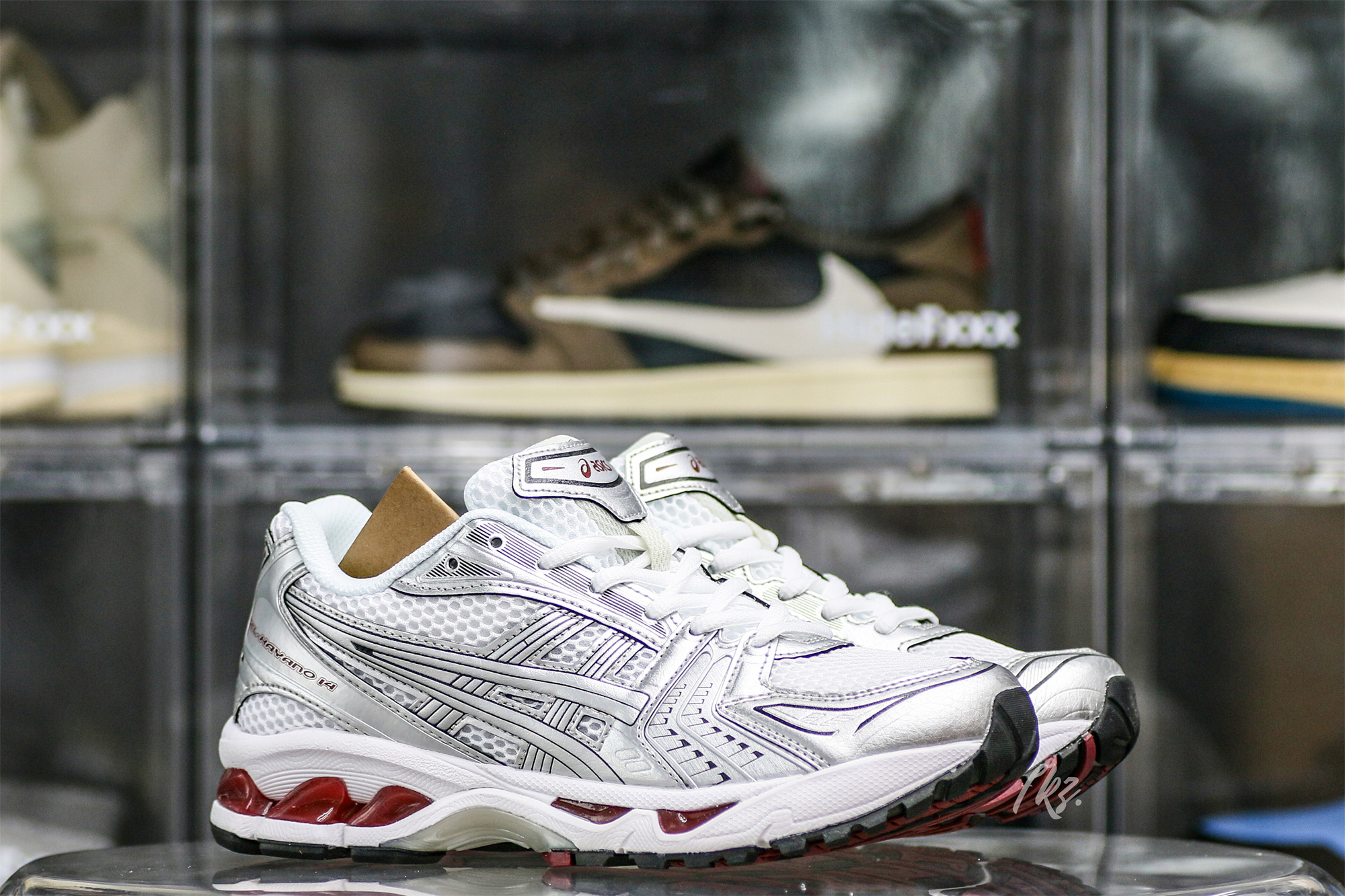 Gel Kayano 14 Pure Silver Red 2021