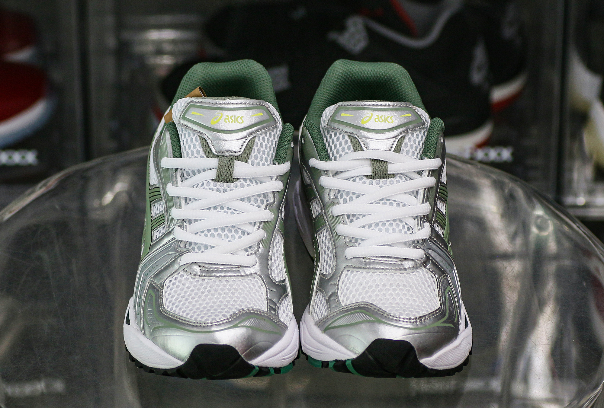 Gel Kayano 14 White Pure Silver Slate Grey Sage