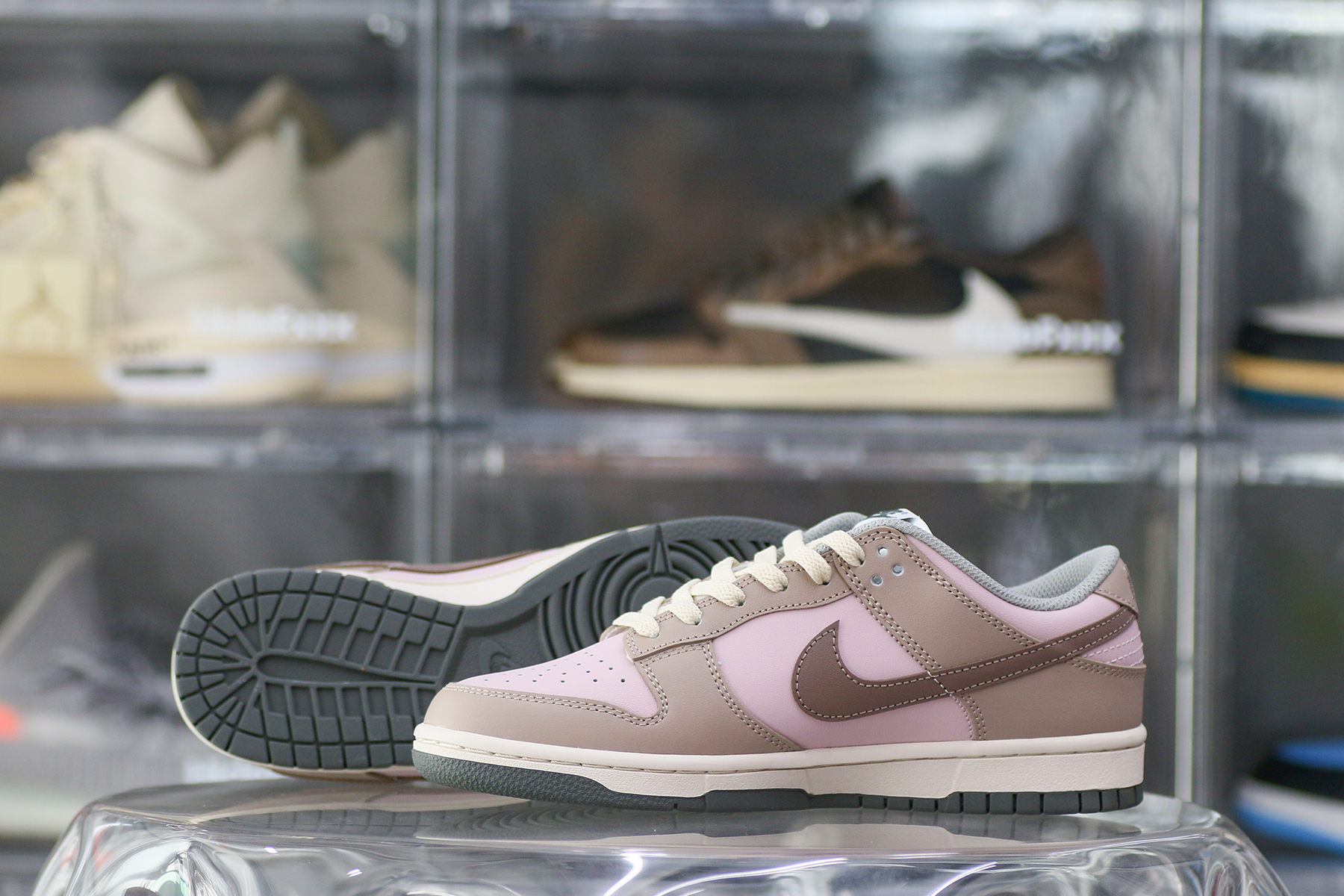 Nike Dunk Low Smoke Grey Pink Custom