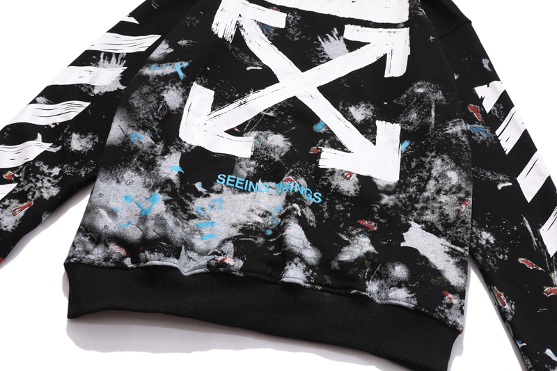 OFF-WHITE Starry Sky Fireworks Hoodie