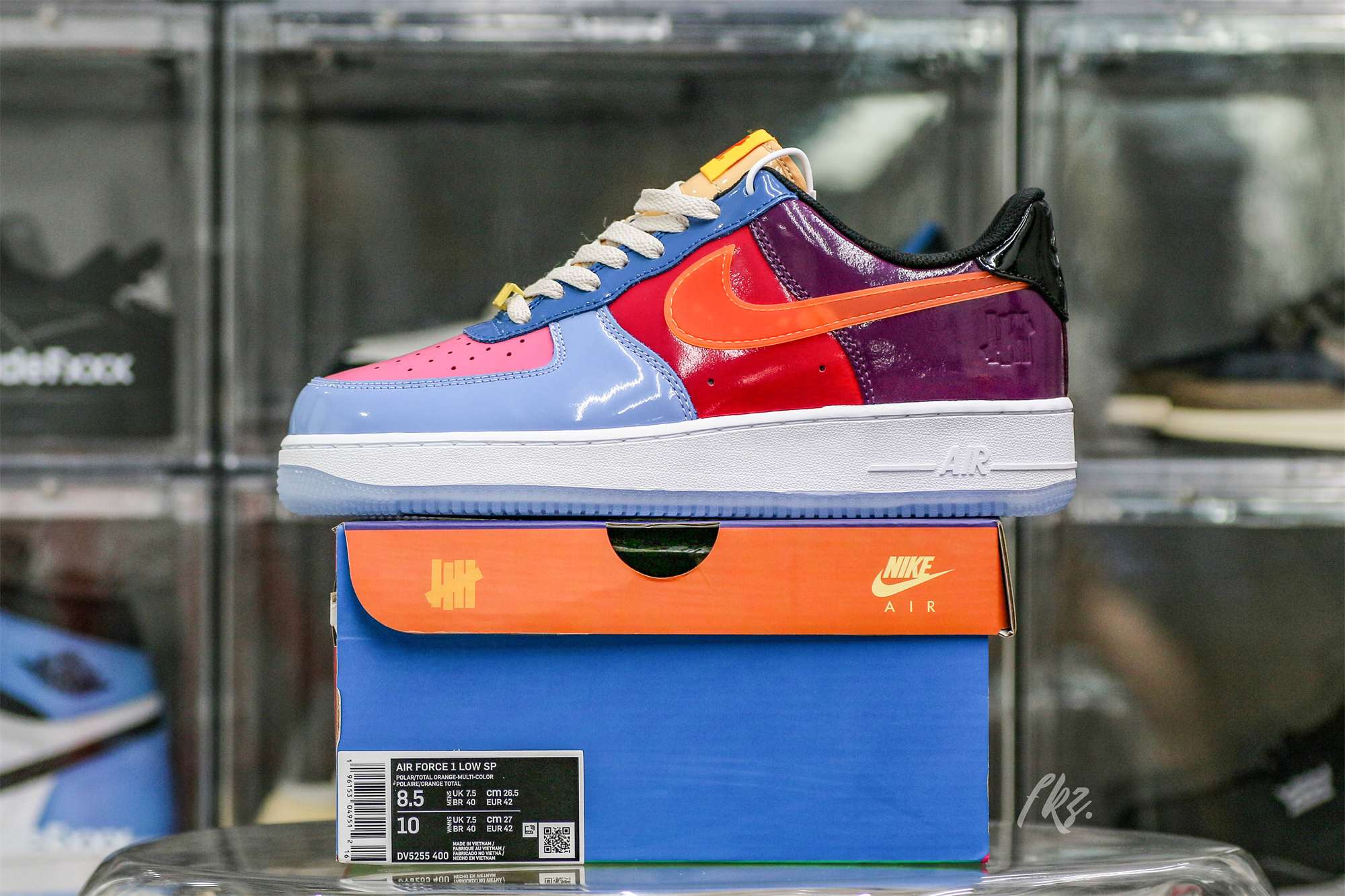 Undefeated X Air Force 1 Low Total Orange