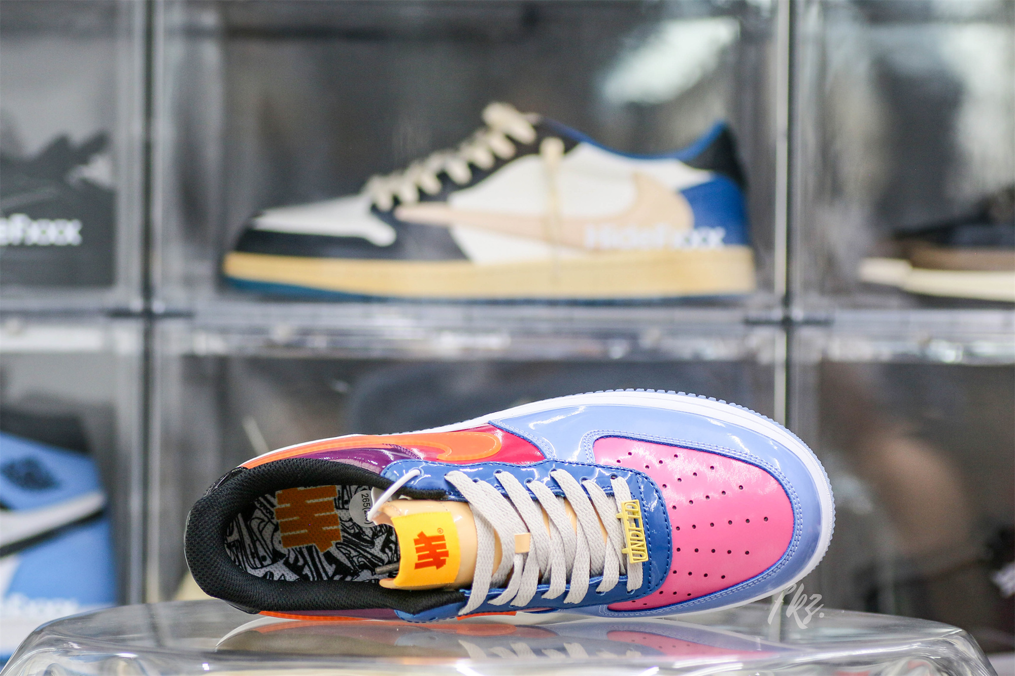 Undefeated X Air Force 1 Low Total Orange