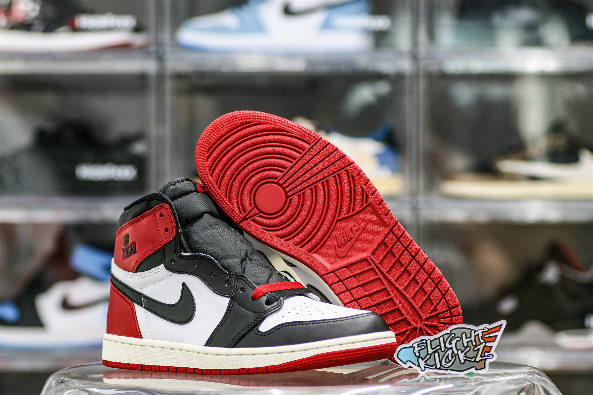 Air Jordan 1 Retro High OG Black Toe Reimagined (Ln5 A1)