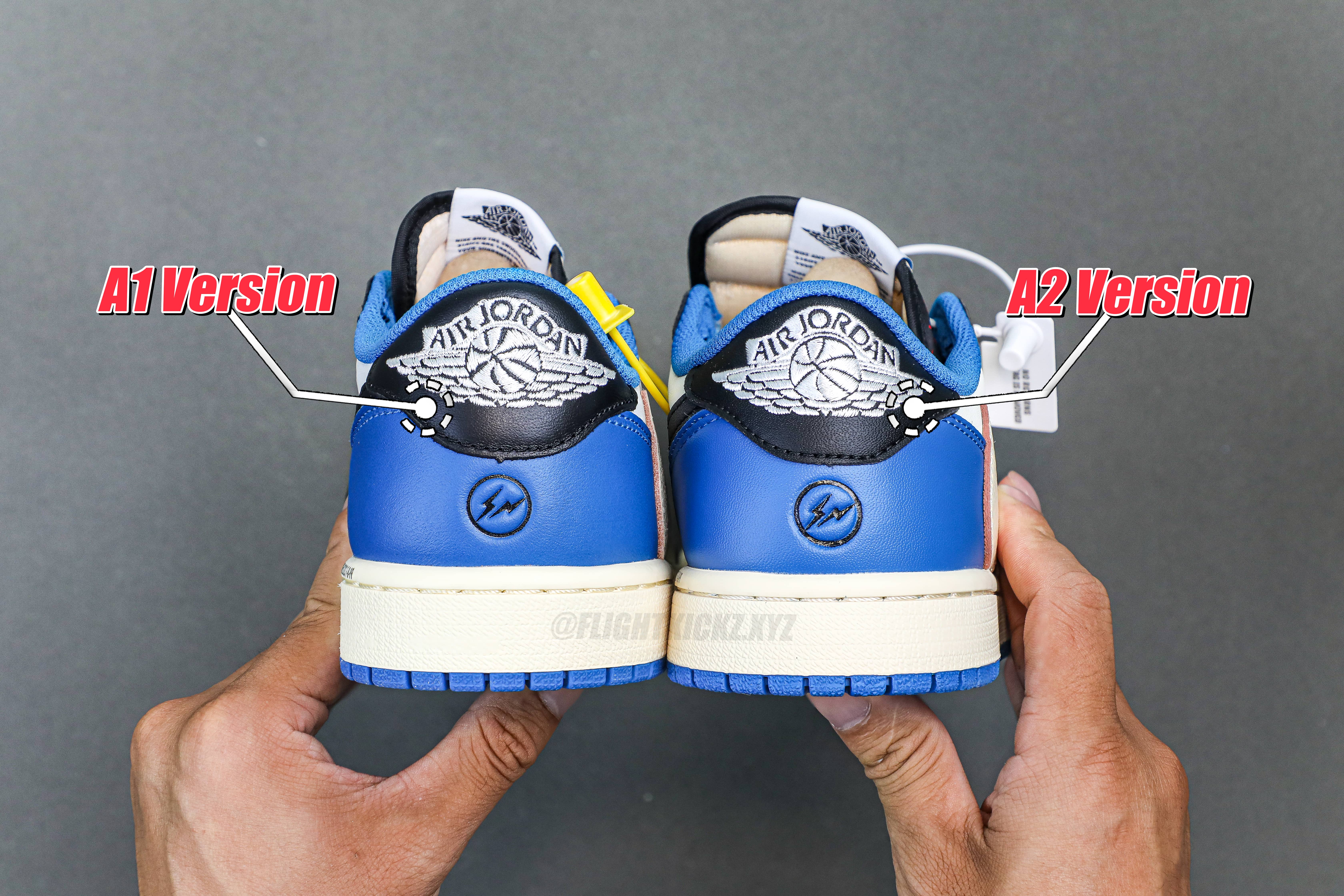 Fragment x Travis Scott x Air Jordan 1 Low(A2 Batch)