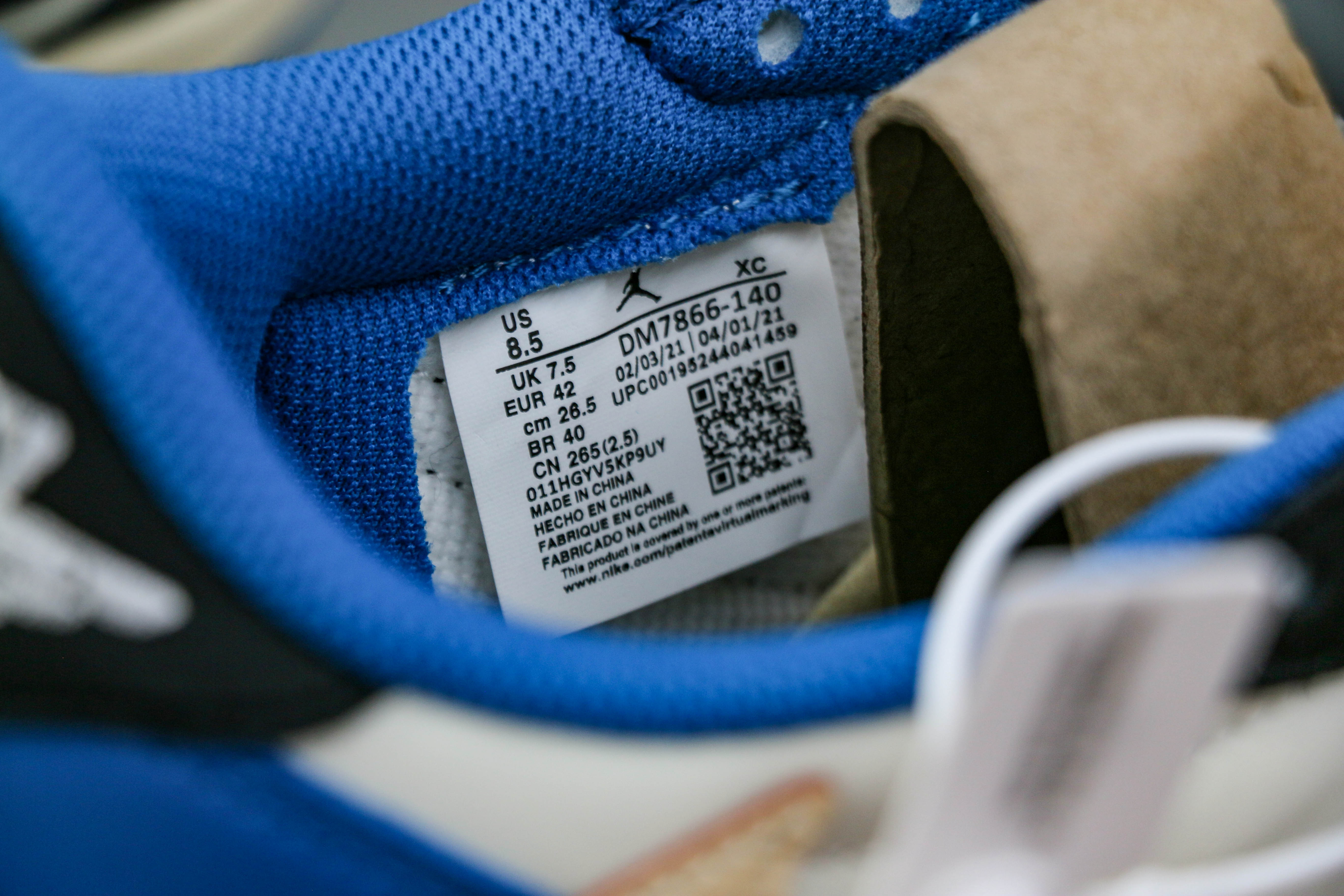 Fragment x Travis Scott x Air Jordan 1 Low（A2 Batch)