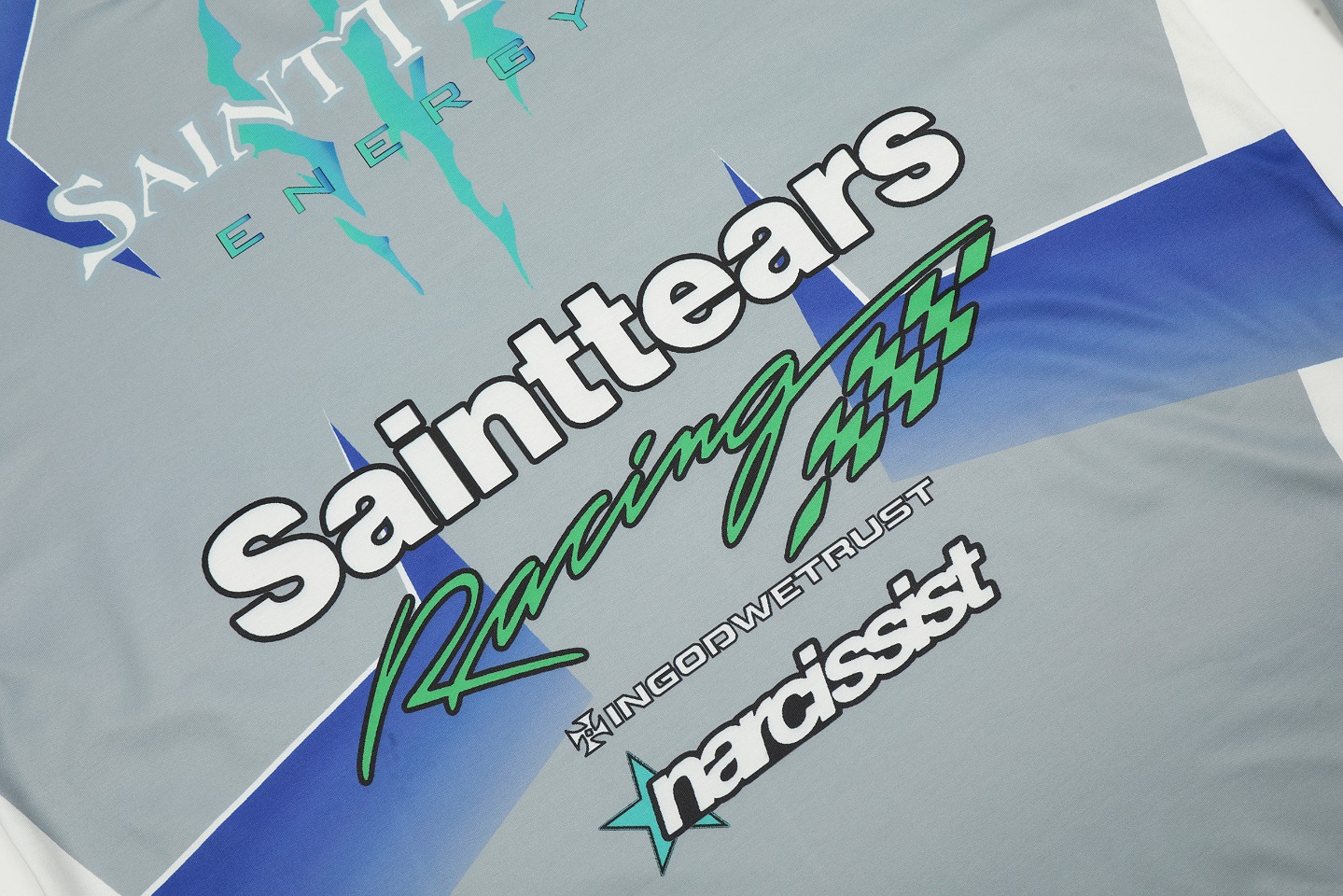 Saint Mich@el Tears Full Print 122 Long Sleeve