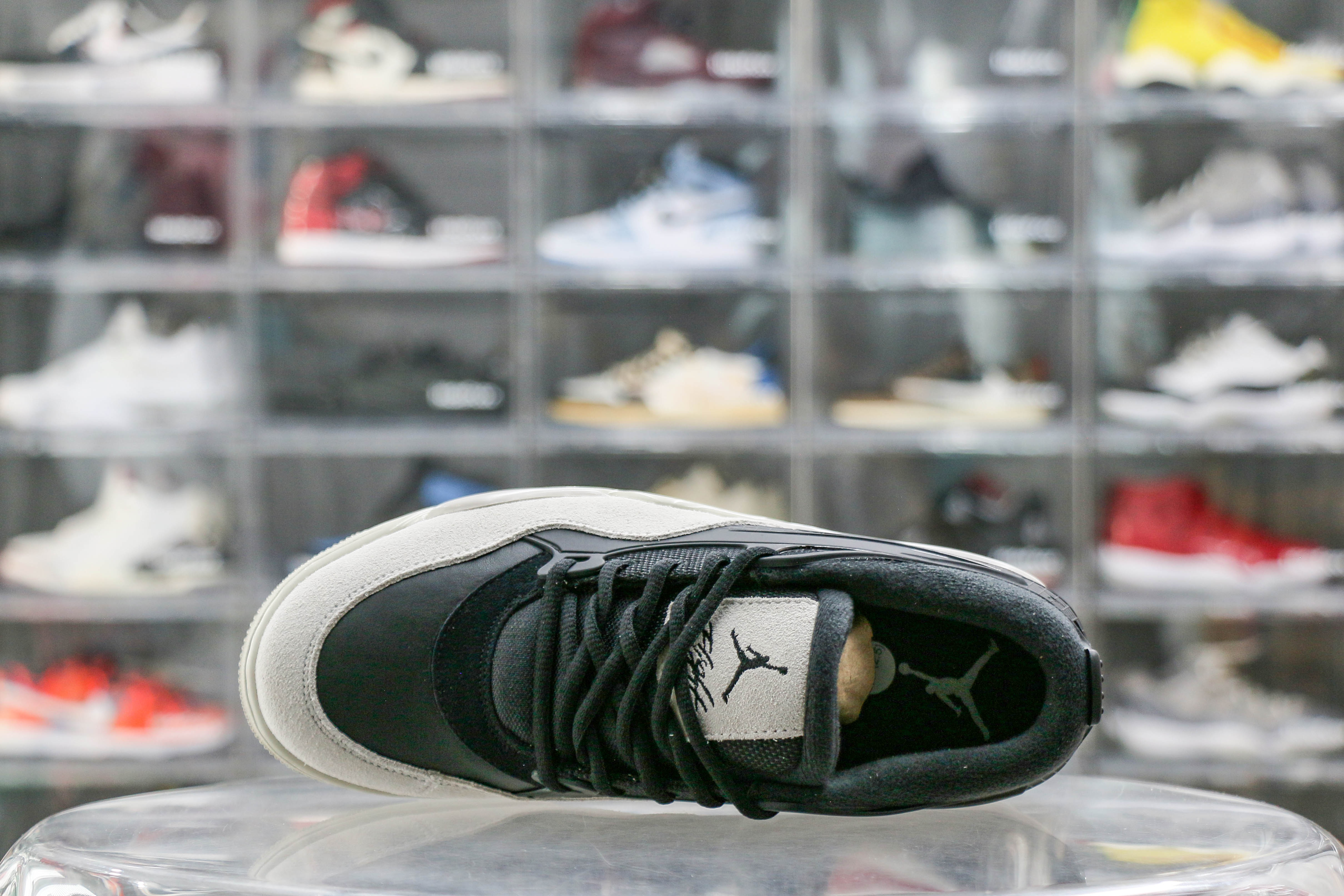 Jordan 4 RM Black Light Bone