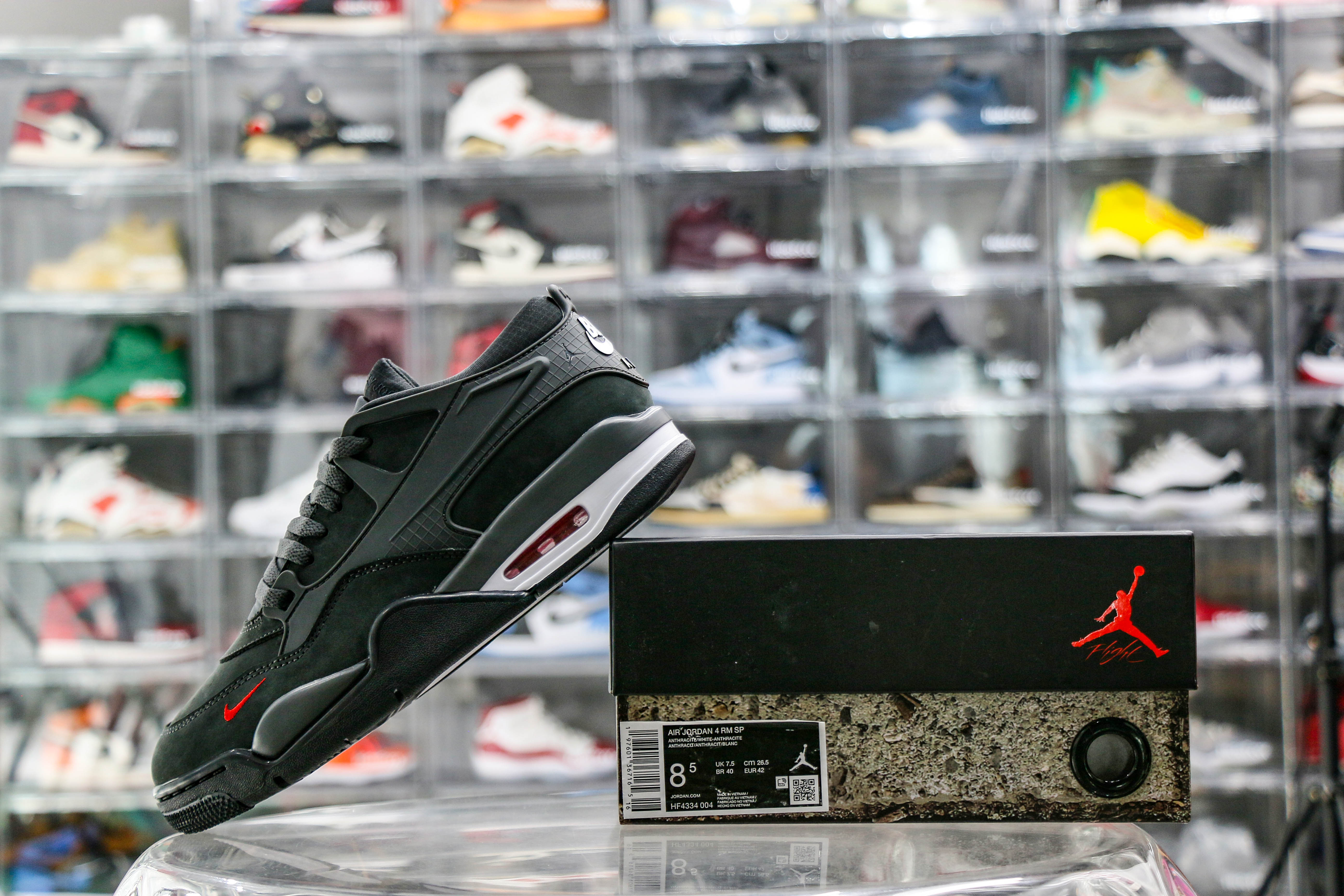 Jordan 4 RM SP Nigel Sylvester Driveway Grey