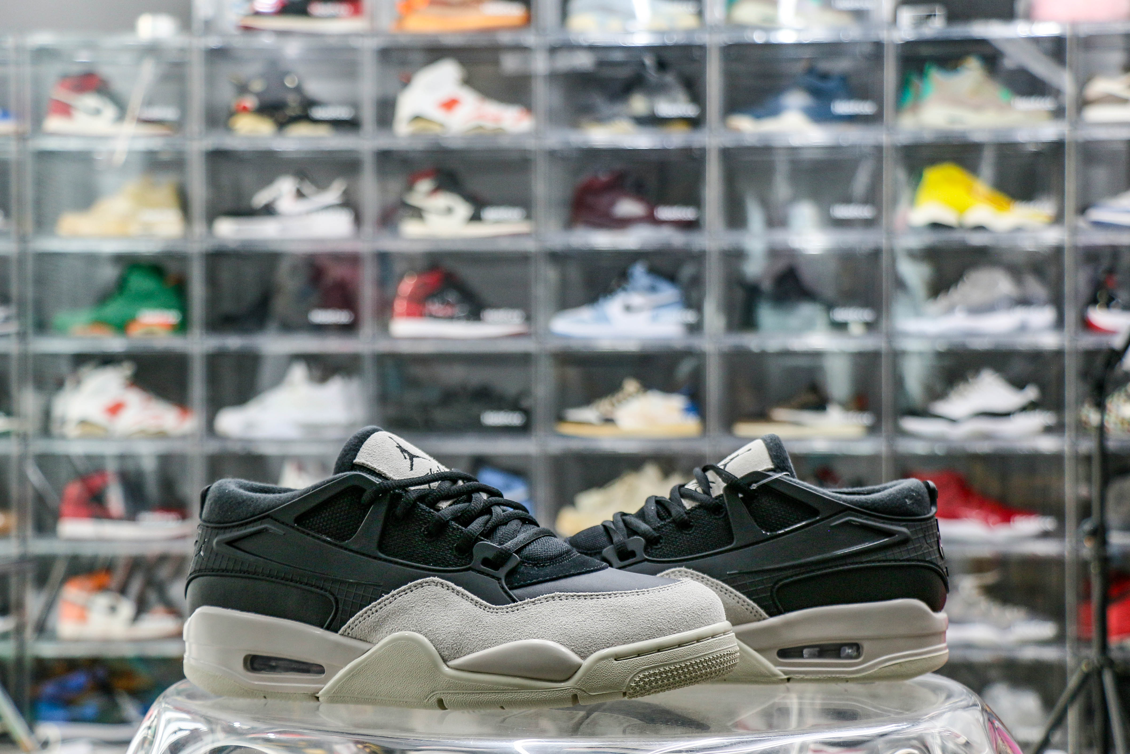 Jordan 4 RM Black Light Bone