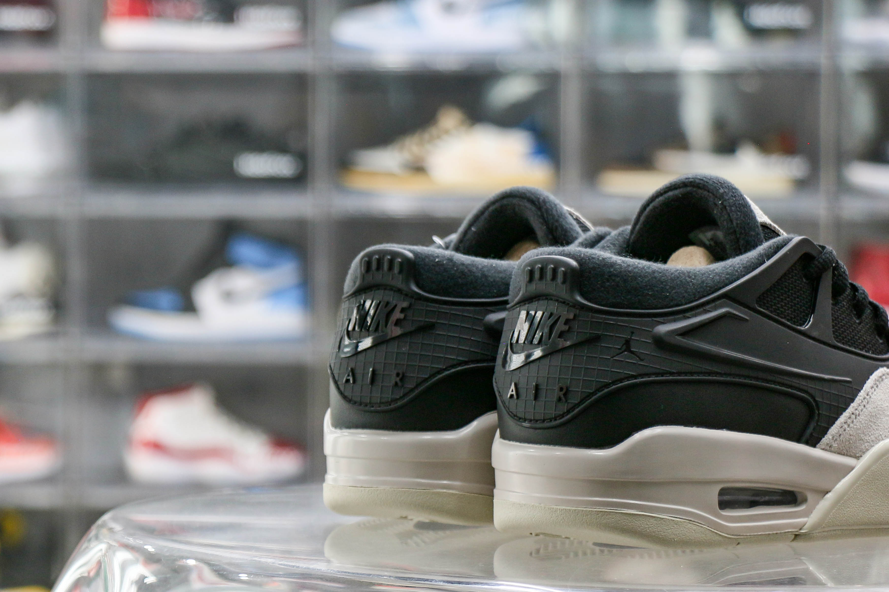 Jordan 4 RM Black Light Bone