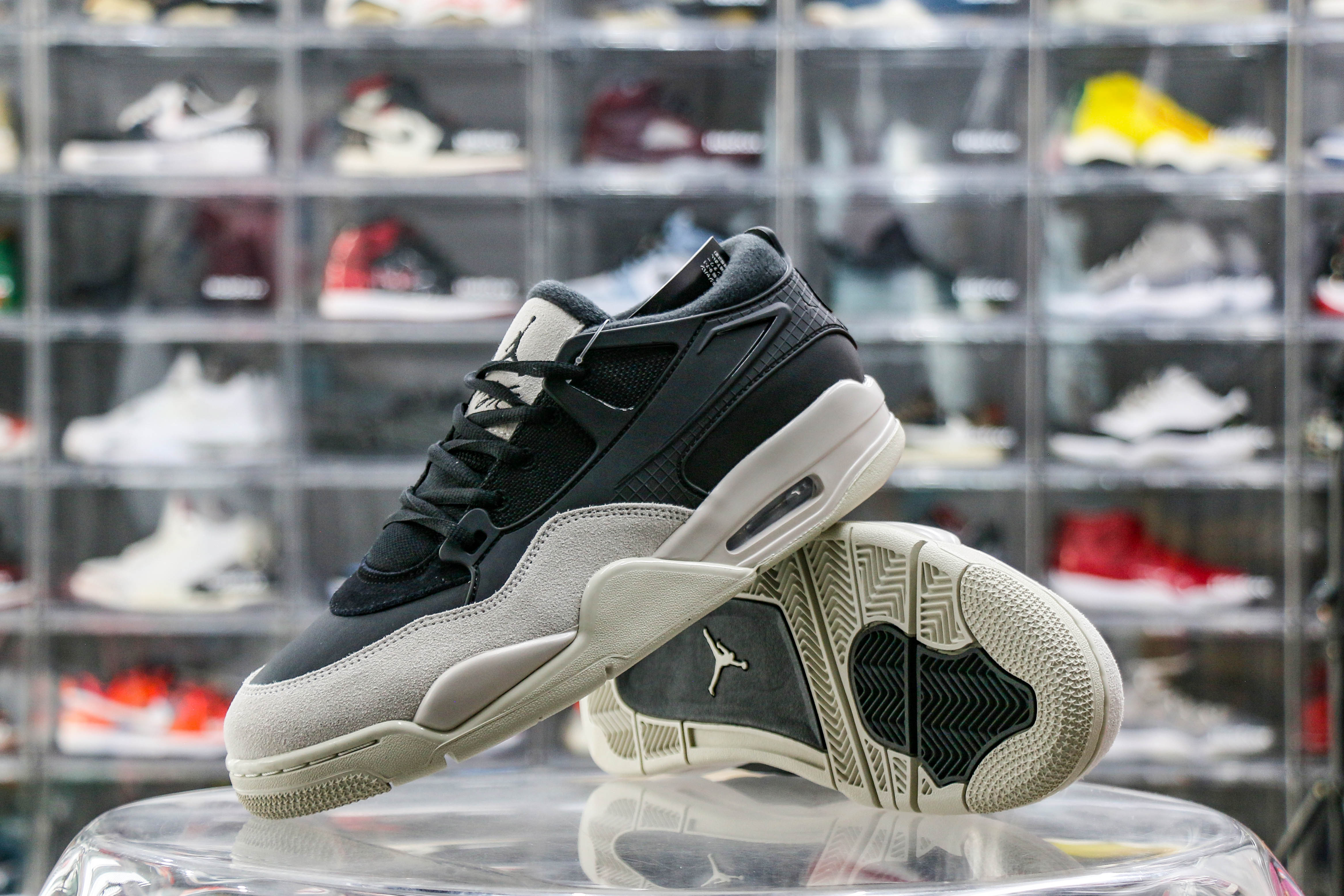 Jordan 4 RM Black Light Bone