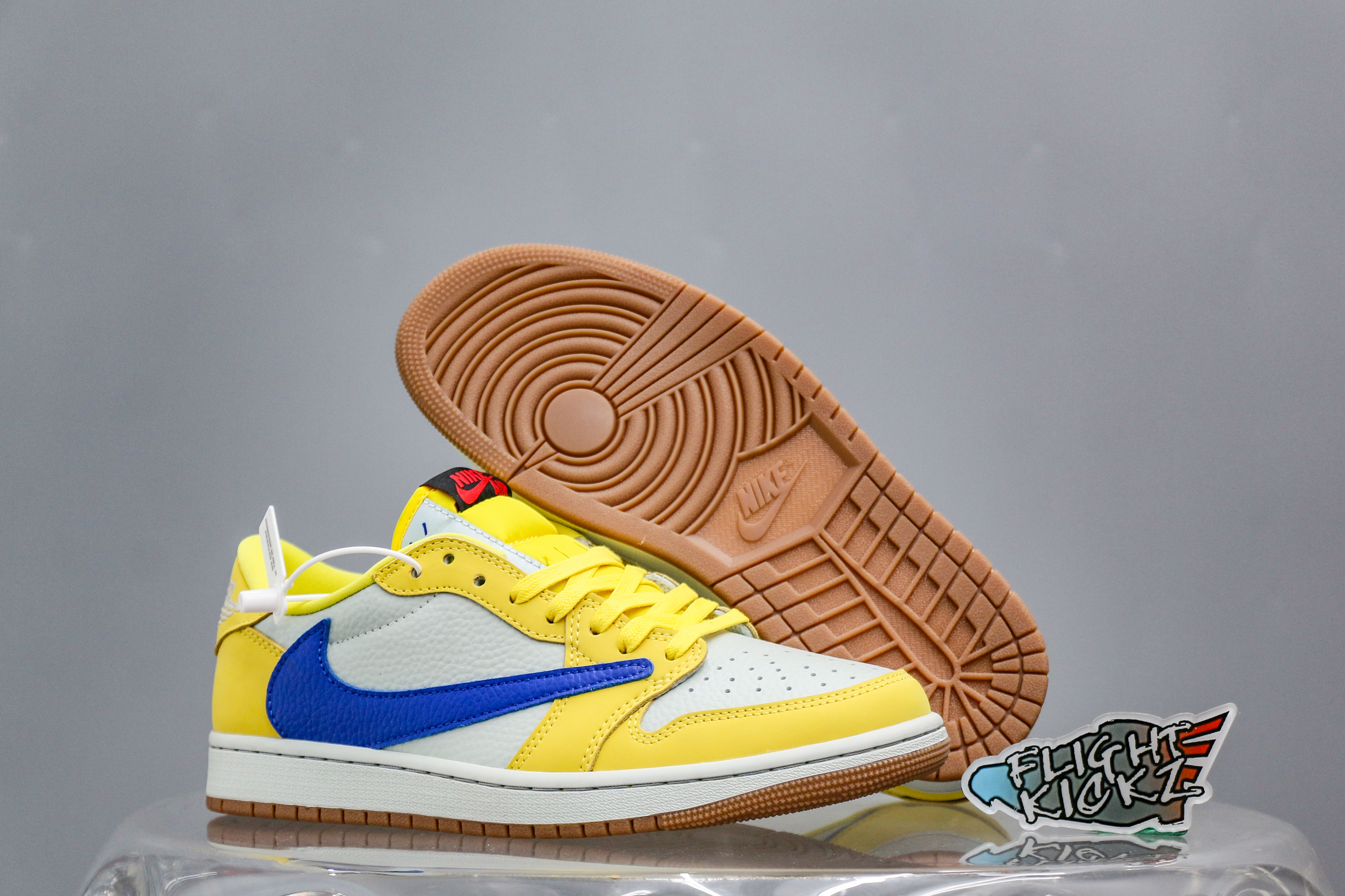 Travis Scott x Air Jordan 1 Retro Low OG SP “ElkinsCanary Yellow”(A2 Batch)