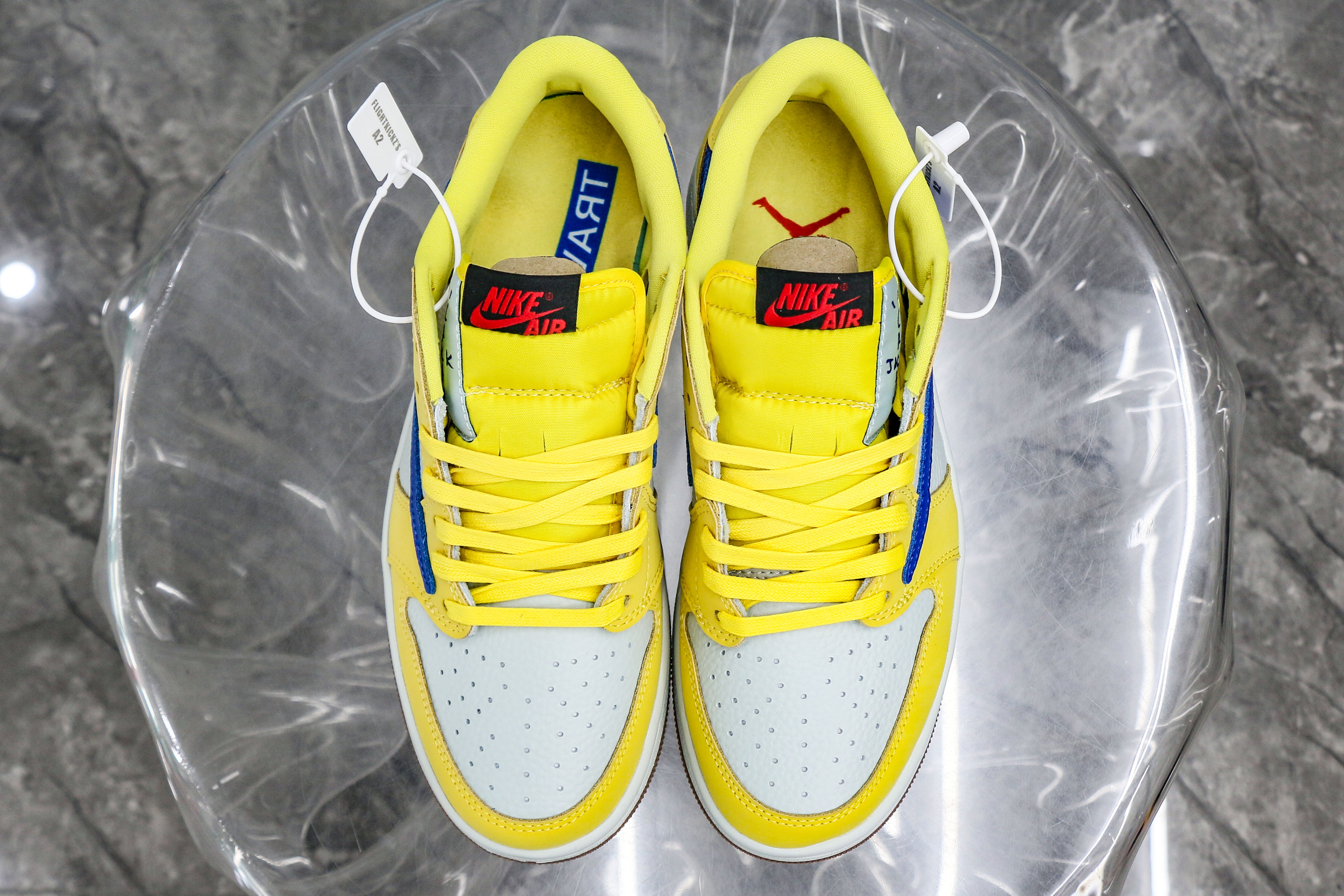 Travis Scott x Air Jordan 1 Retro Low OG SP “ElkinsCanary Yellow”(A2 Batch)