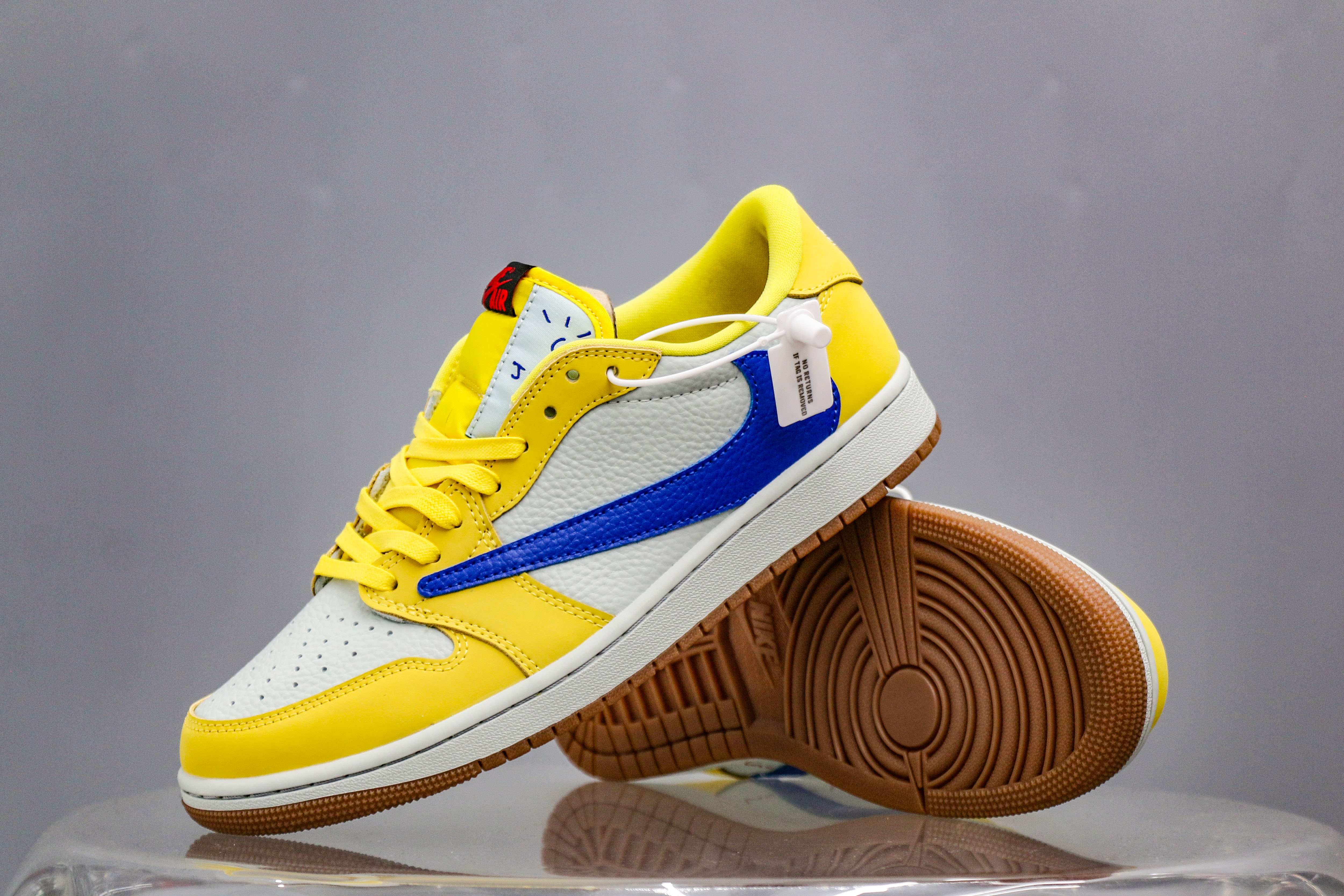 Travis Scott x Air Jordan 1 Retro Low OG SP “ElkinsCanary Yellow”(A2 Batch)