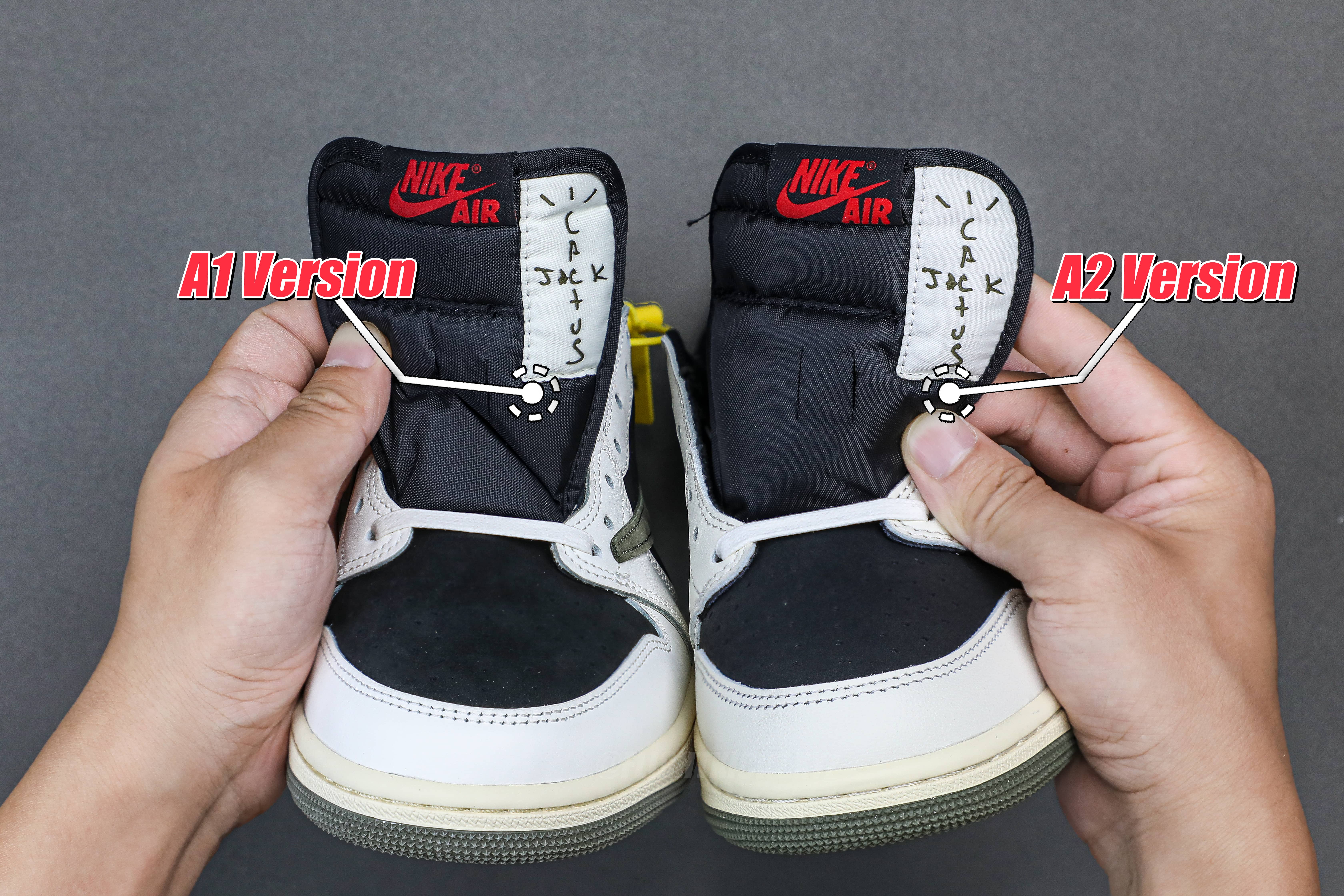 Travis Scott x Air Jordan 1 Low OG SP Olive(A2 Batch)