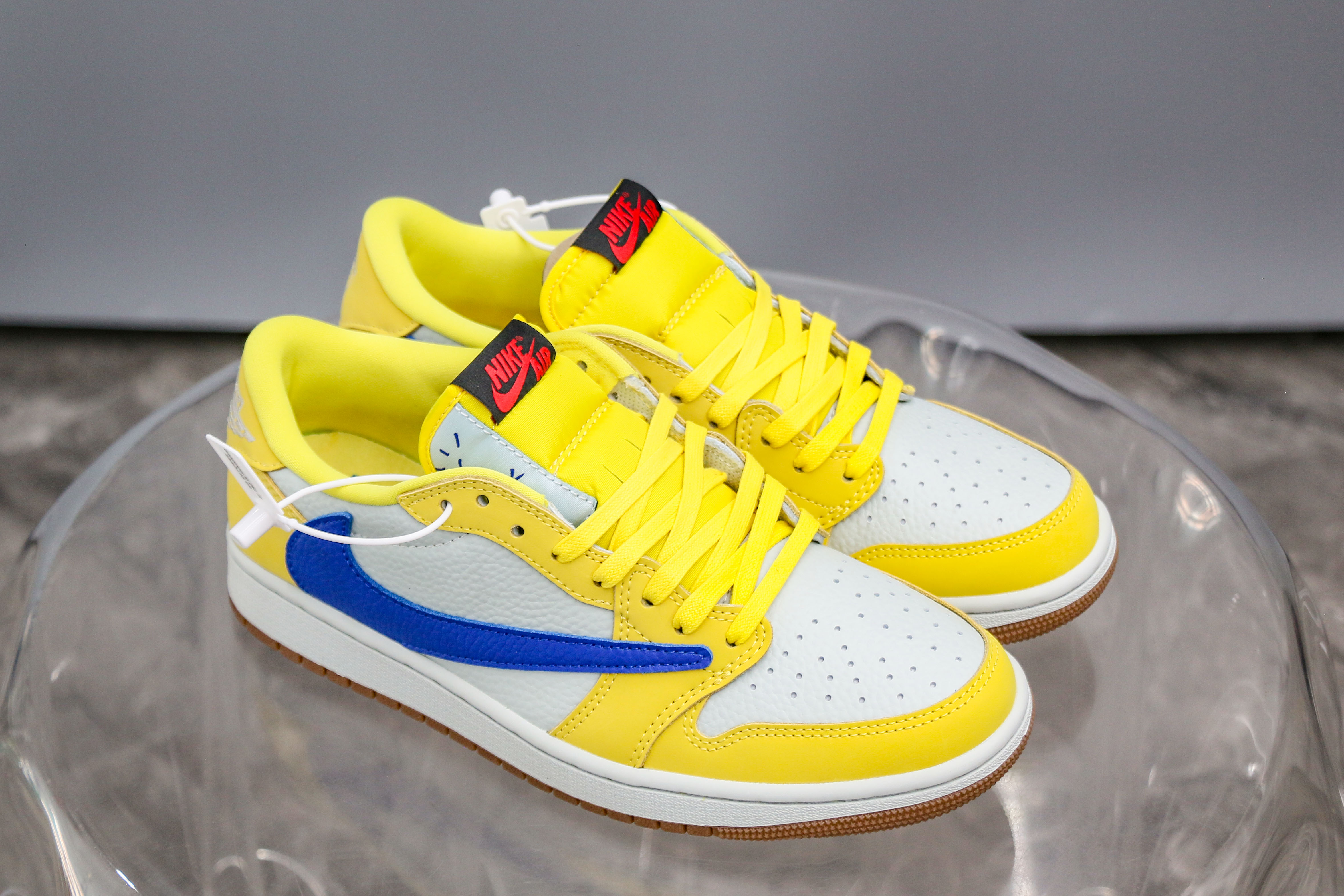 Travis Scott x Air Jordan 1 Retro Low OG SP “ElkinsCanary Yellow”(A2 Batch)