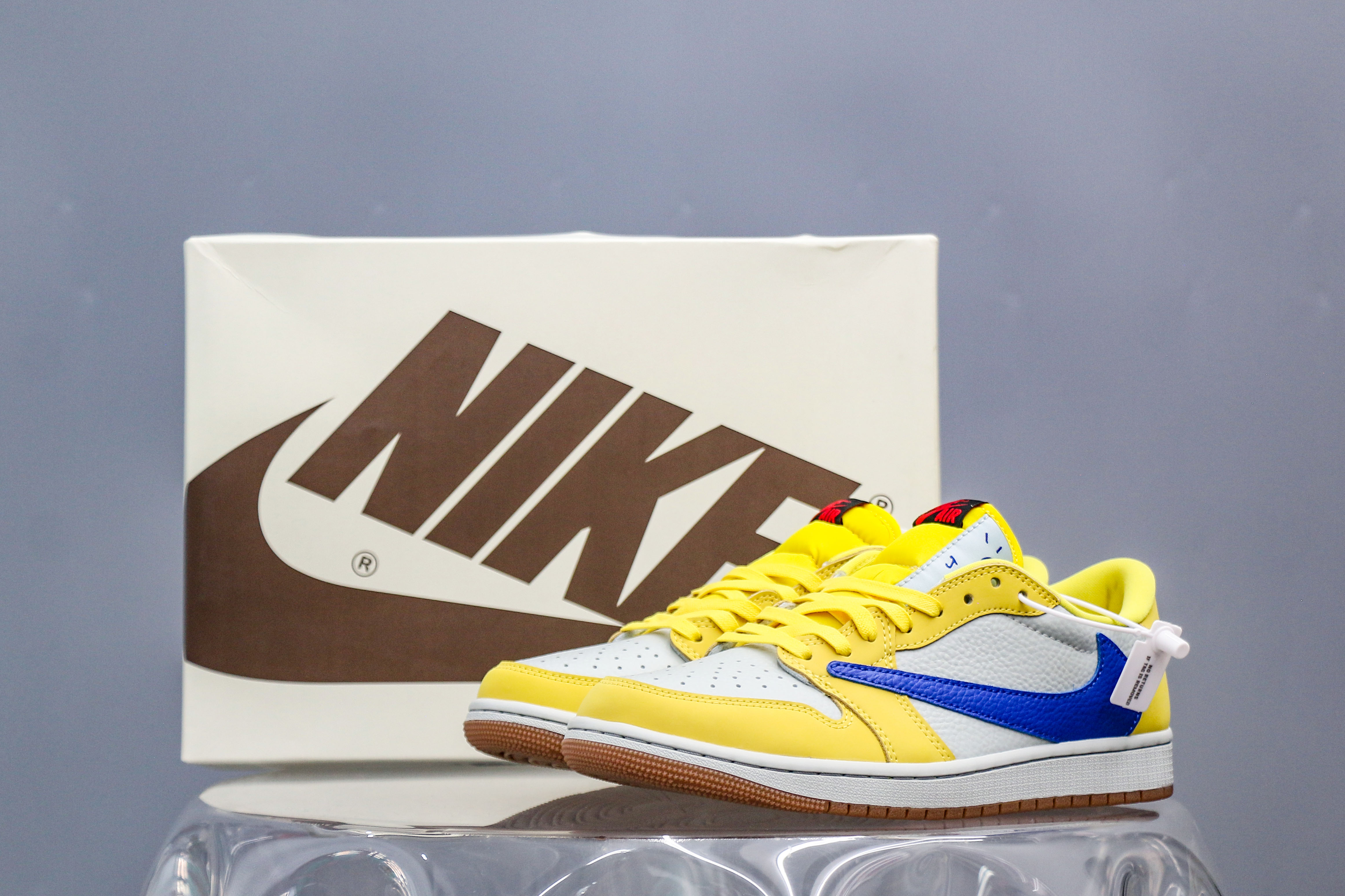 Travis Scott x Air Jordan 1 Retro Low OG SP “ElkinsCanary Yellow”(A2 Batch)