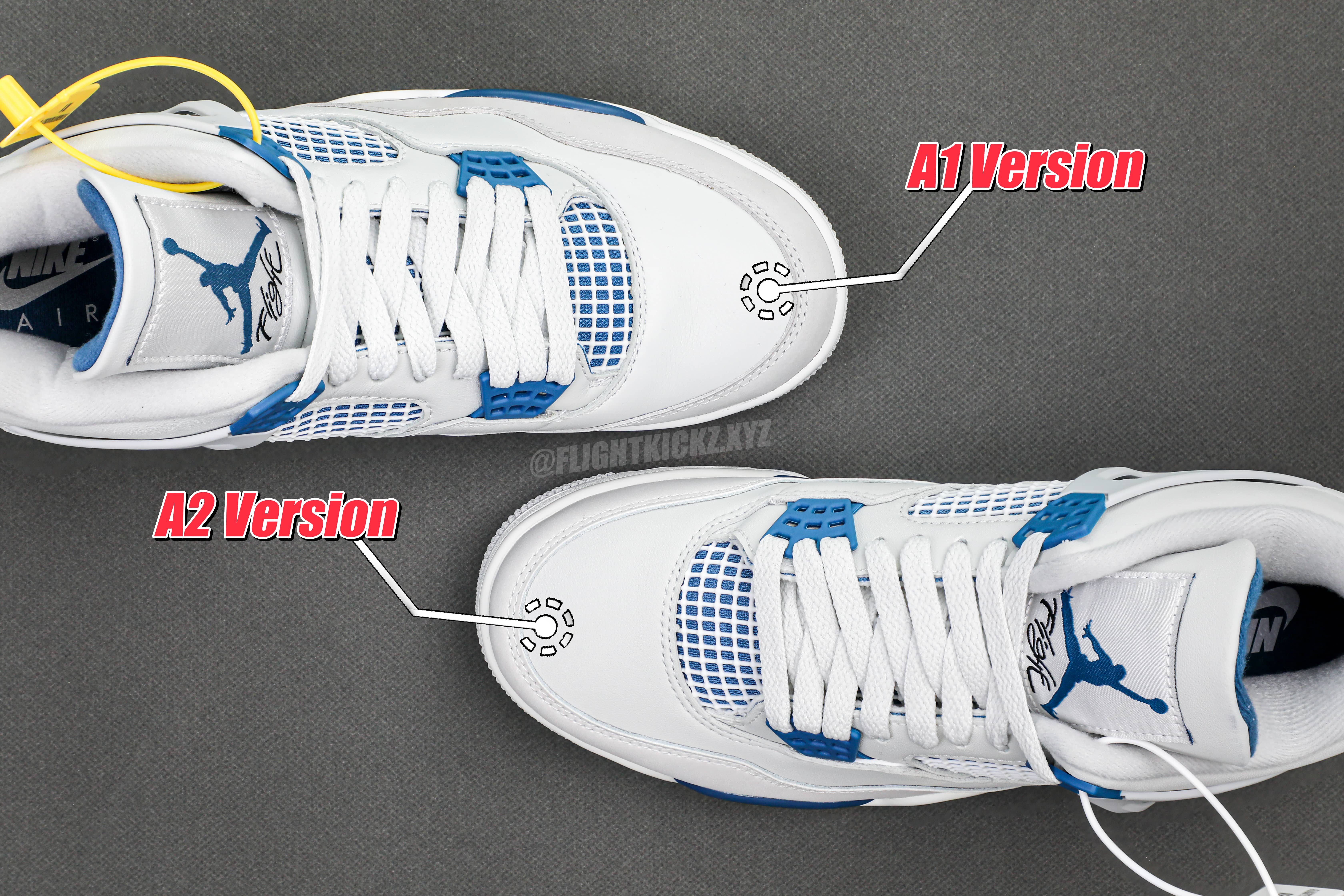 Air Jordan 4 “Military Blue 2024 (A2 Batch)