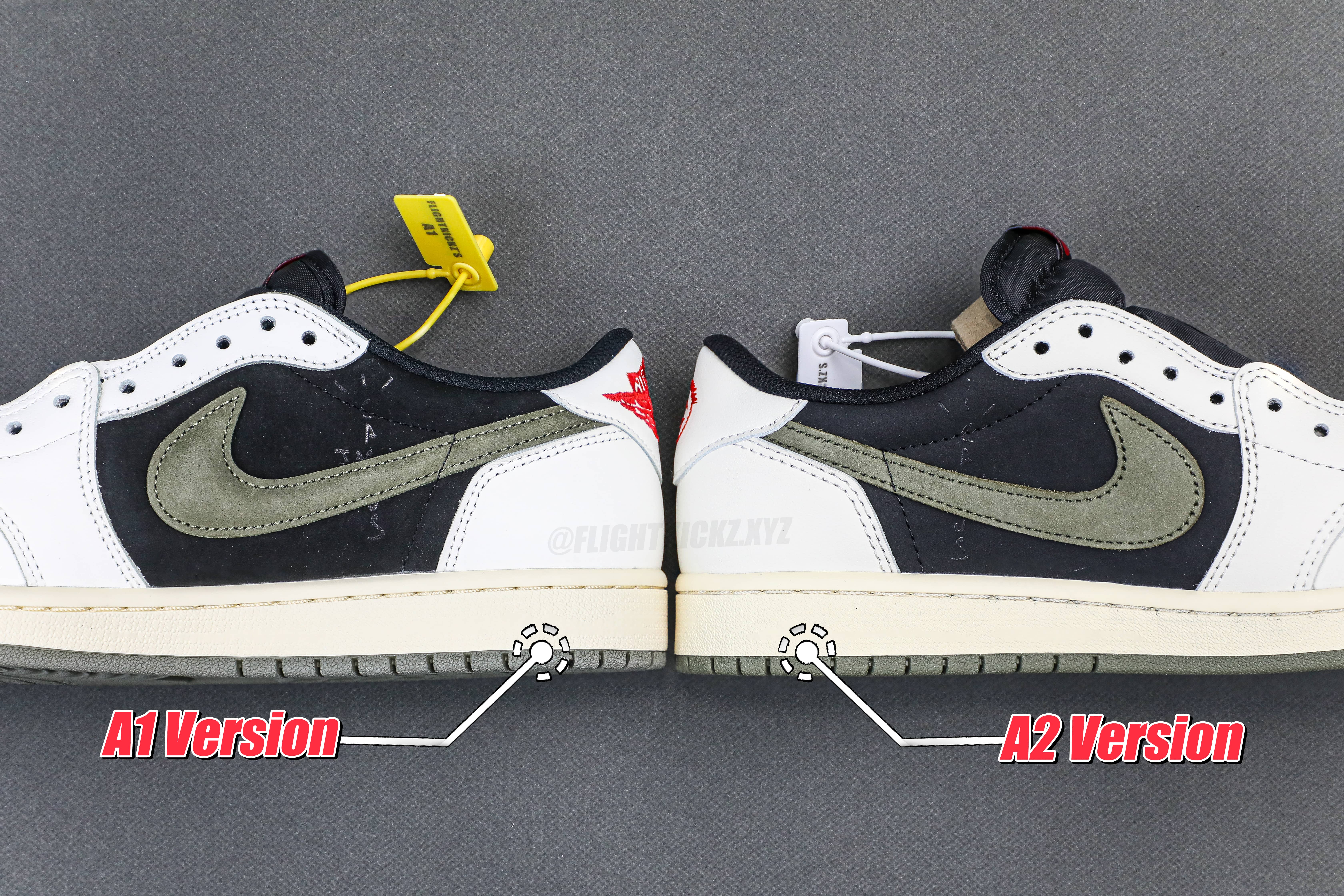 Travis Scott x Air Jordan 1 Low OG SP Olive(A2 Batch)