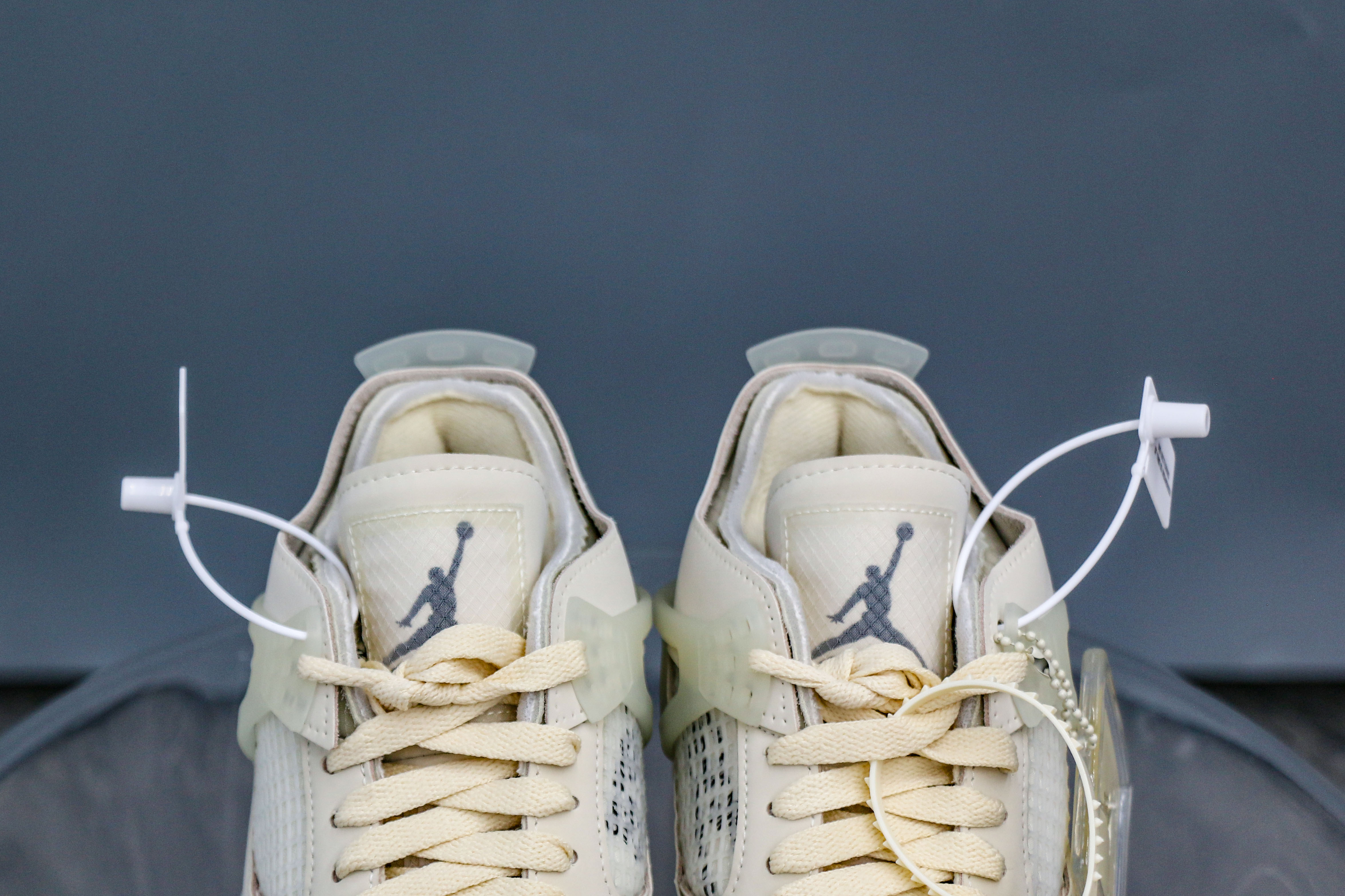 Off White x Air Jordan 4 Sail 2020 (A2 Batch)