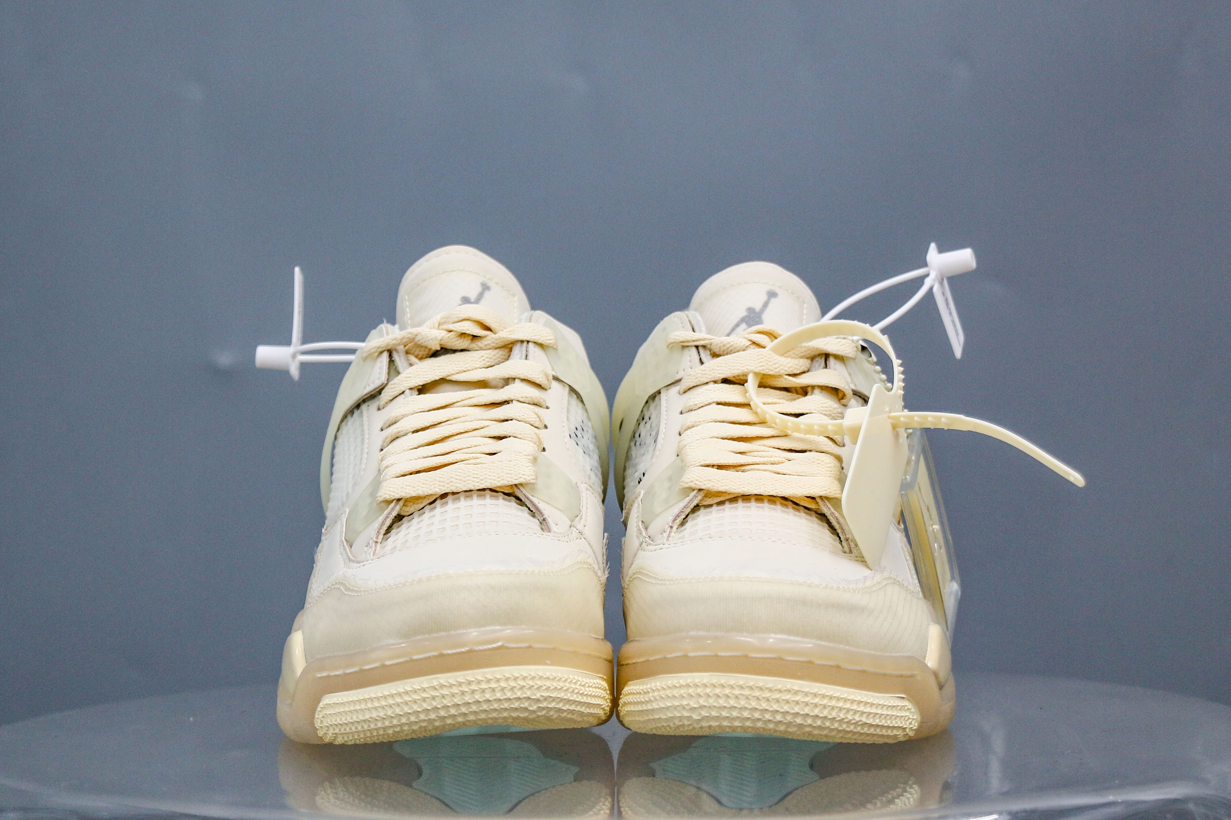 Off White x Air Jordan 4 Sail 2020 (A2 Batch)