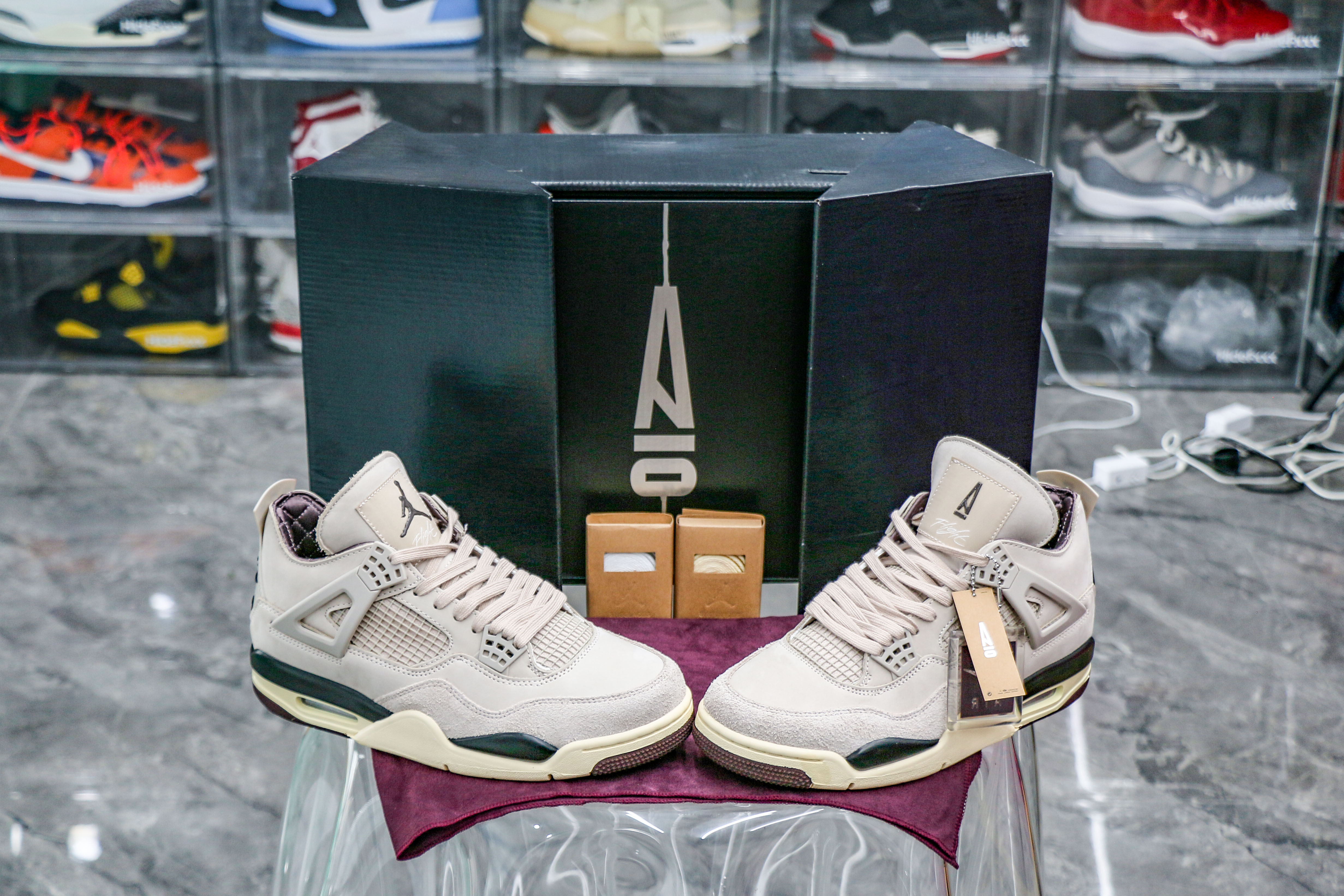 A Ma Maniére x Air Jordan 4 “While You Were Sleeping” (Ln5 A1)