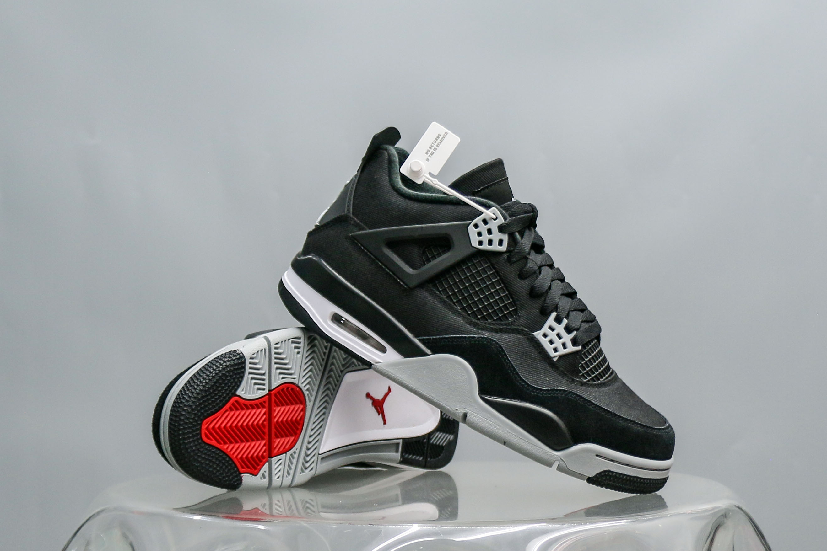 Jordan 4 Retro SE Black Canvas (A2 Batch)